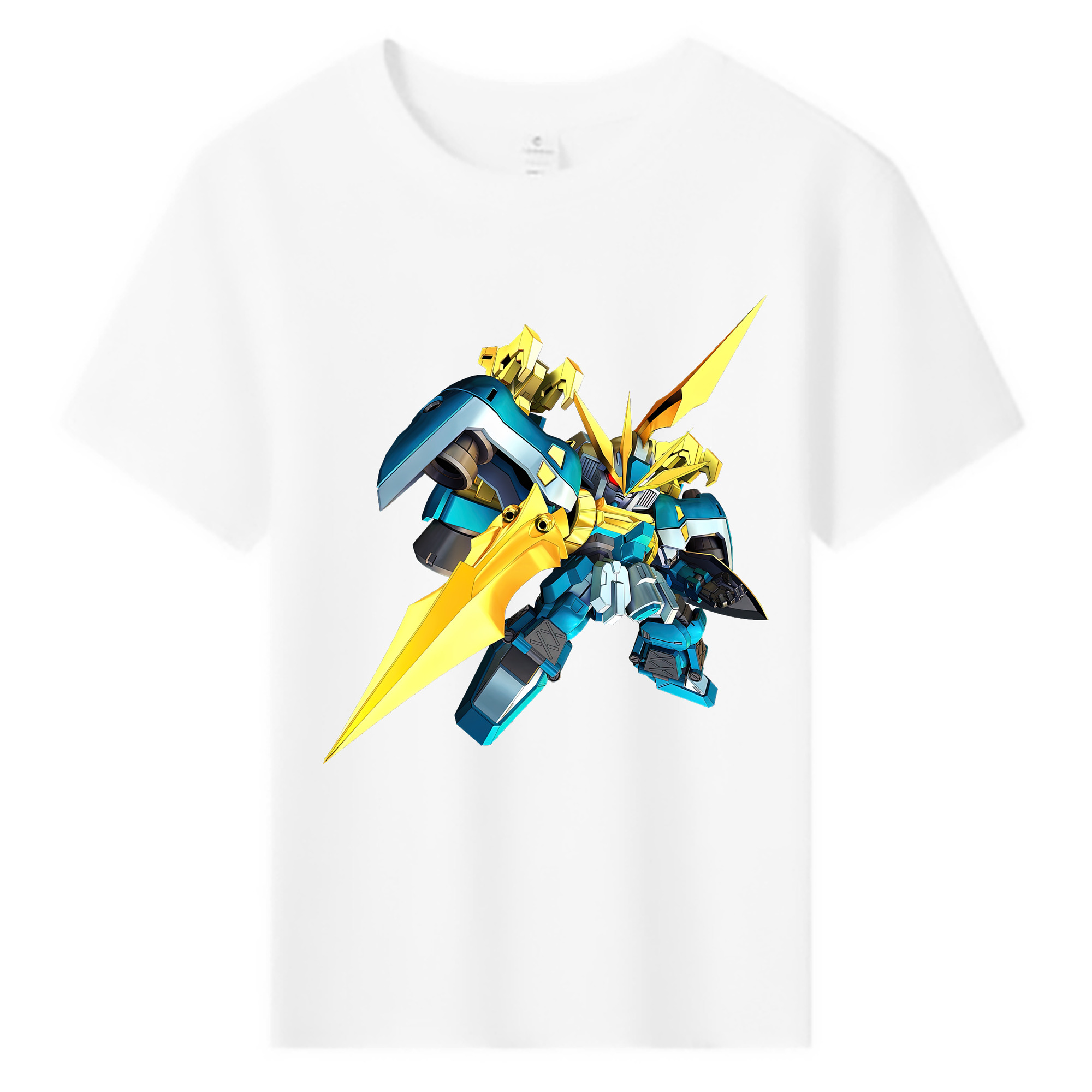 （画像用） 機動戦士ガンダム Mobile Suit Gundam 綿100％キッズTシャツ（フロントプリント）
