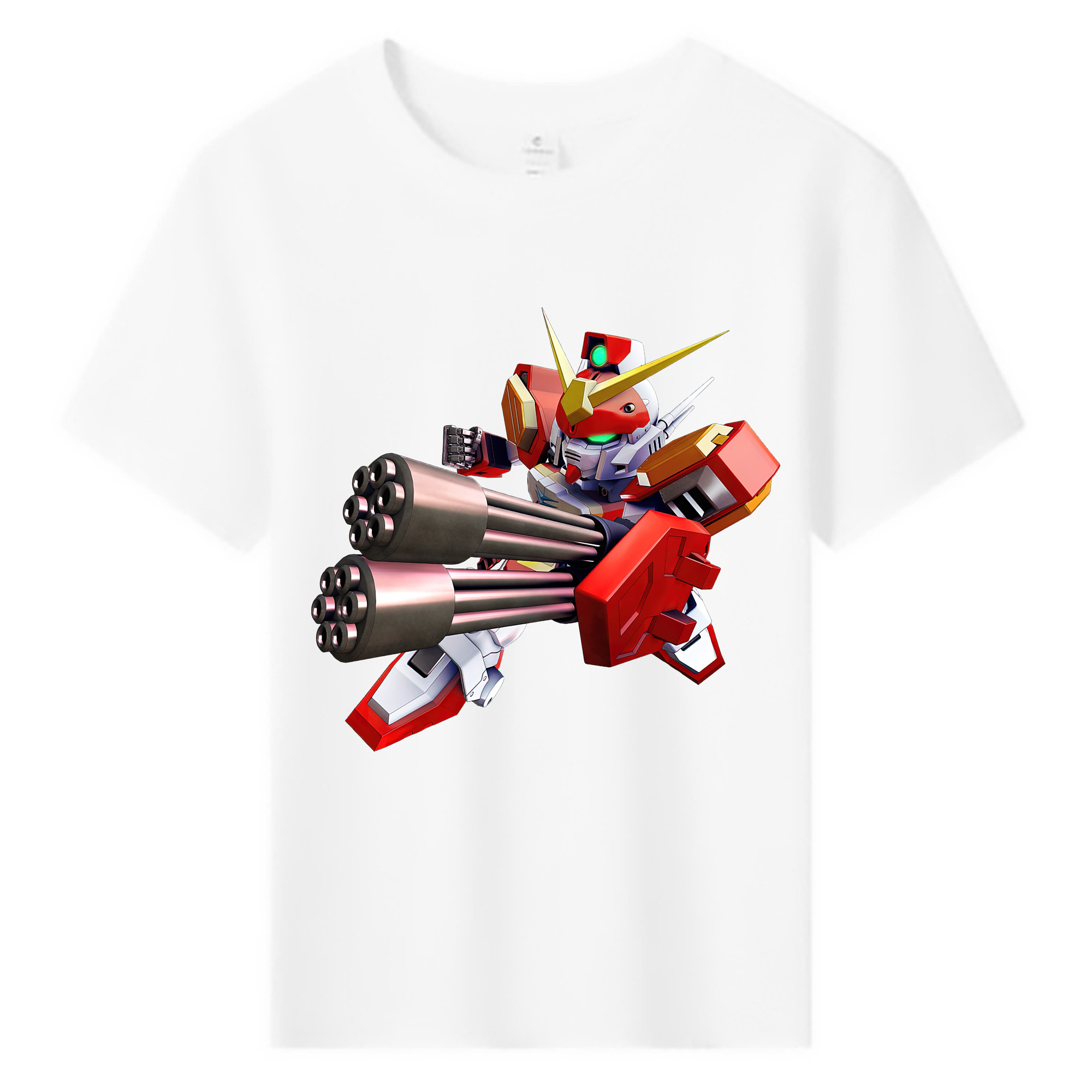 （画像用） 機動戦士ガンダム Mobile Suit Gundam 綿100％キッズTシャツ（フロントプリント）