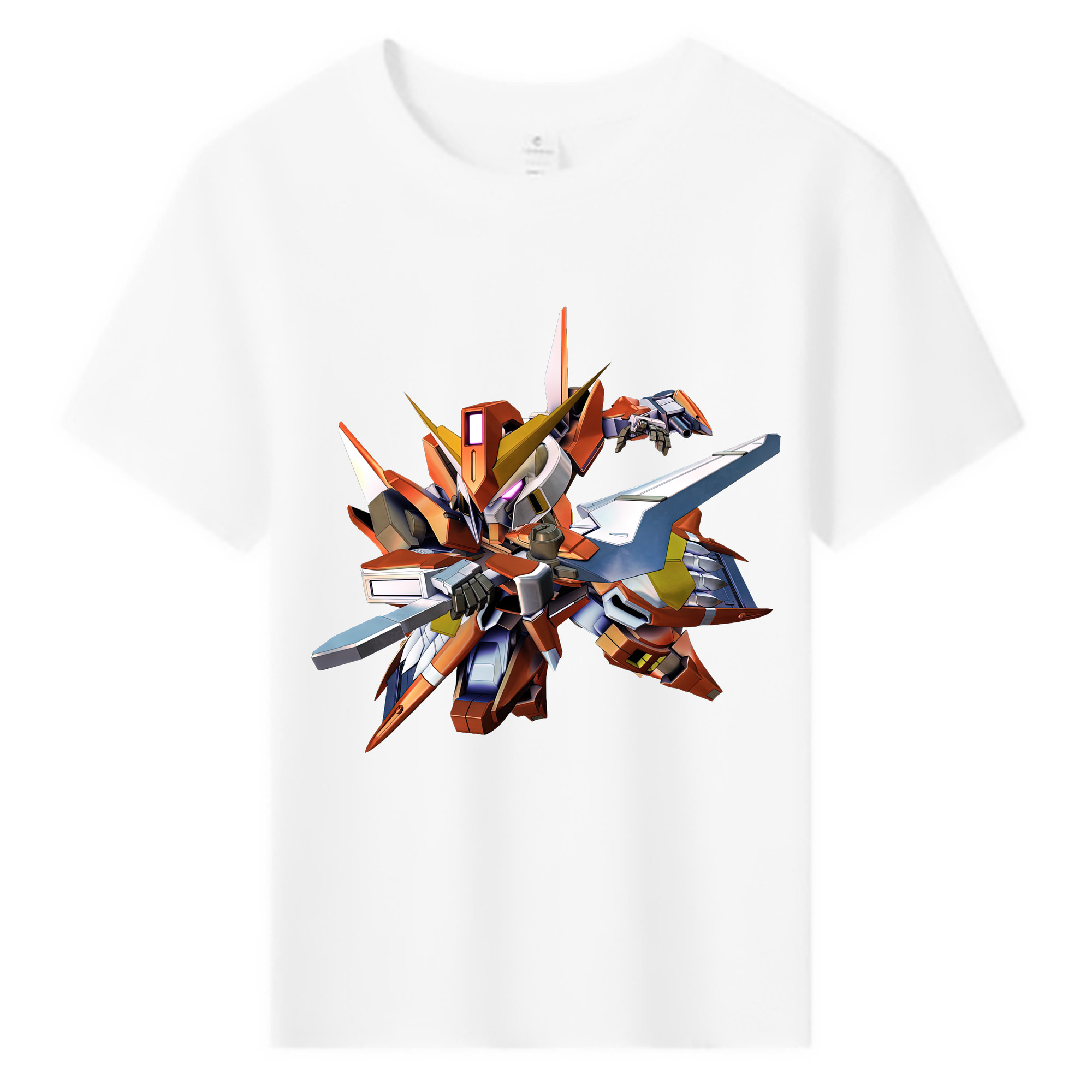 （画像用） 機動戦士ガンダム Mobile Suit Gundam 綿100％キッズTシャツ（フロントプリント）