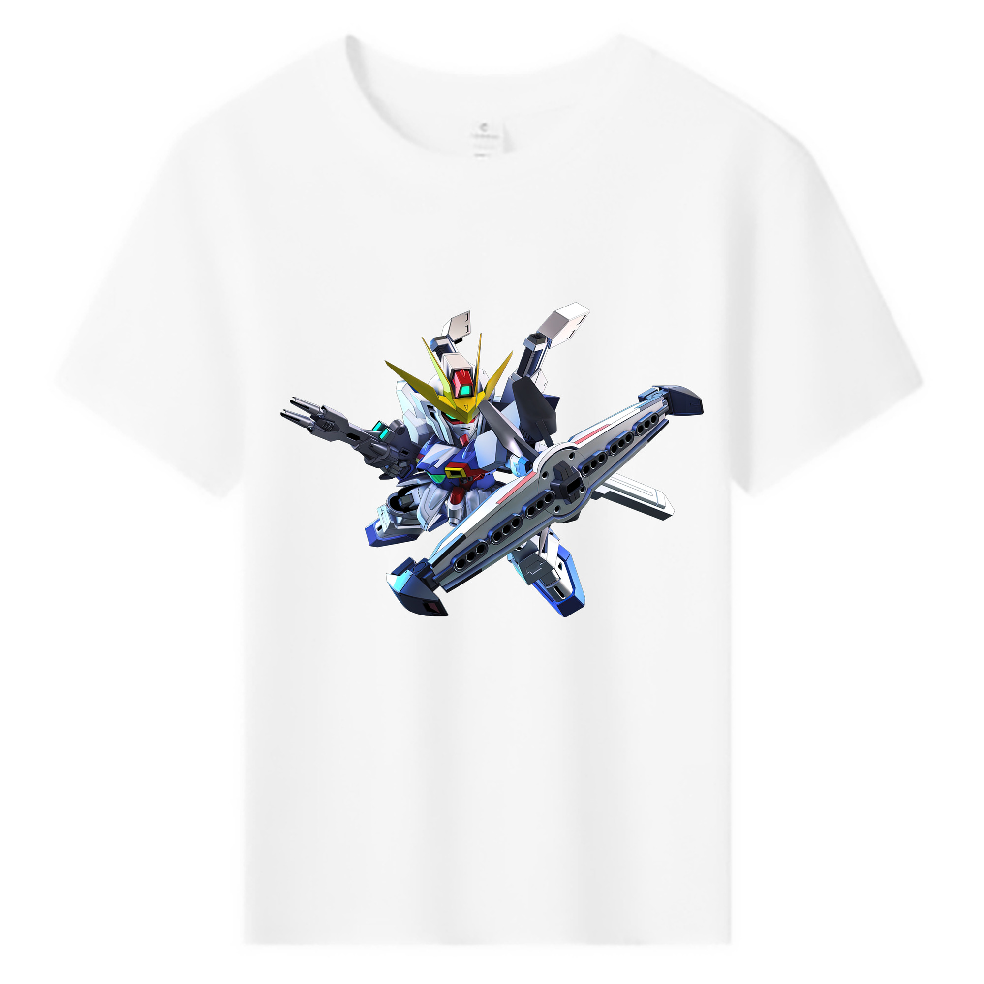 （画像用） 機動戦士ガンダム Mobile Suit Gundam 綿100％キッズTシャツ（フロントプリント）