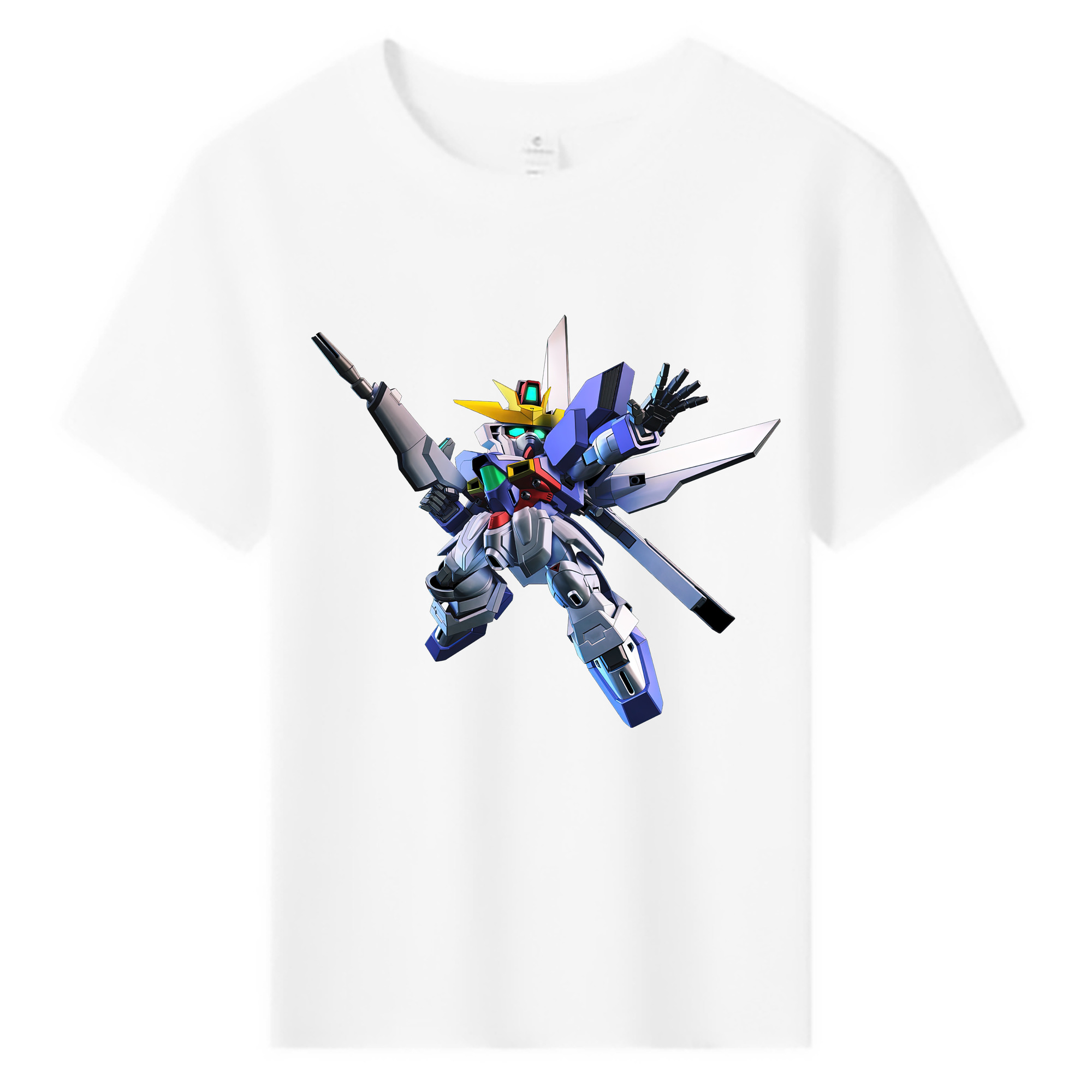 （画像用） 機動戦士ガンダム Mobile Suit Gundam 綿100％キッズTシャツ（フロントプリント）