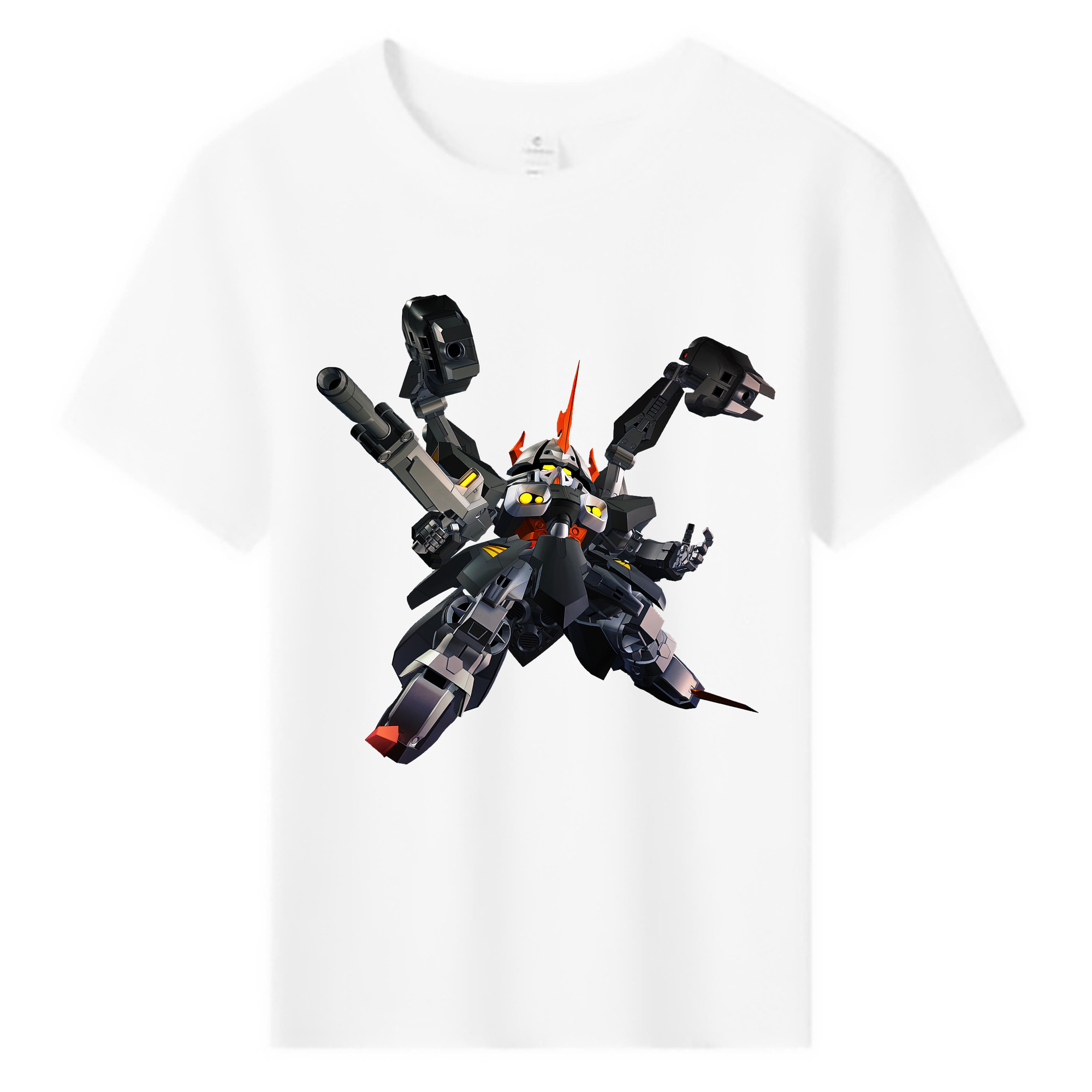 （画像用） 機動戦士ガンダム Mobile Suit Gundam 綿100％キッズTシャツ（フロントプリント）
