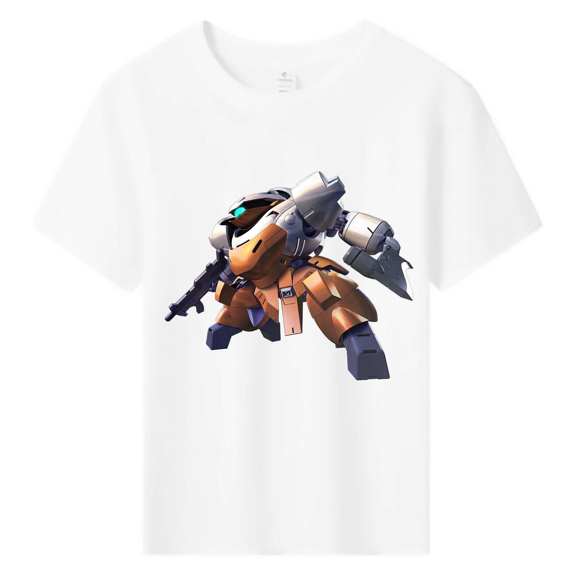 （画像用） 機動戦士ガンダム Mobile Suit Gundam 綿100％キッズTシャツ（フロントプリント）