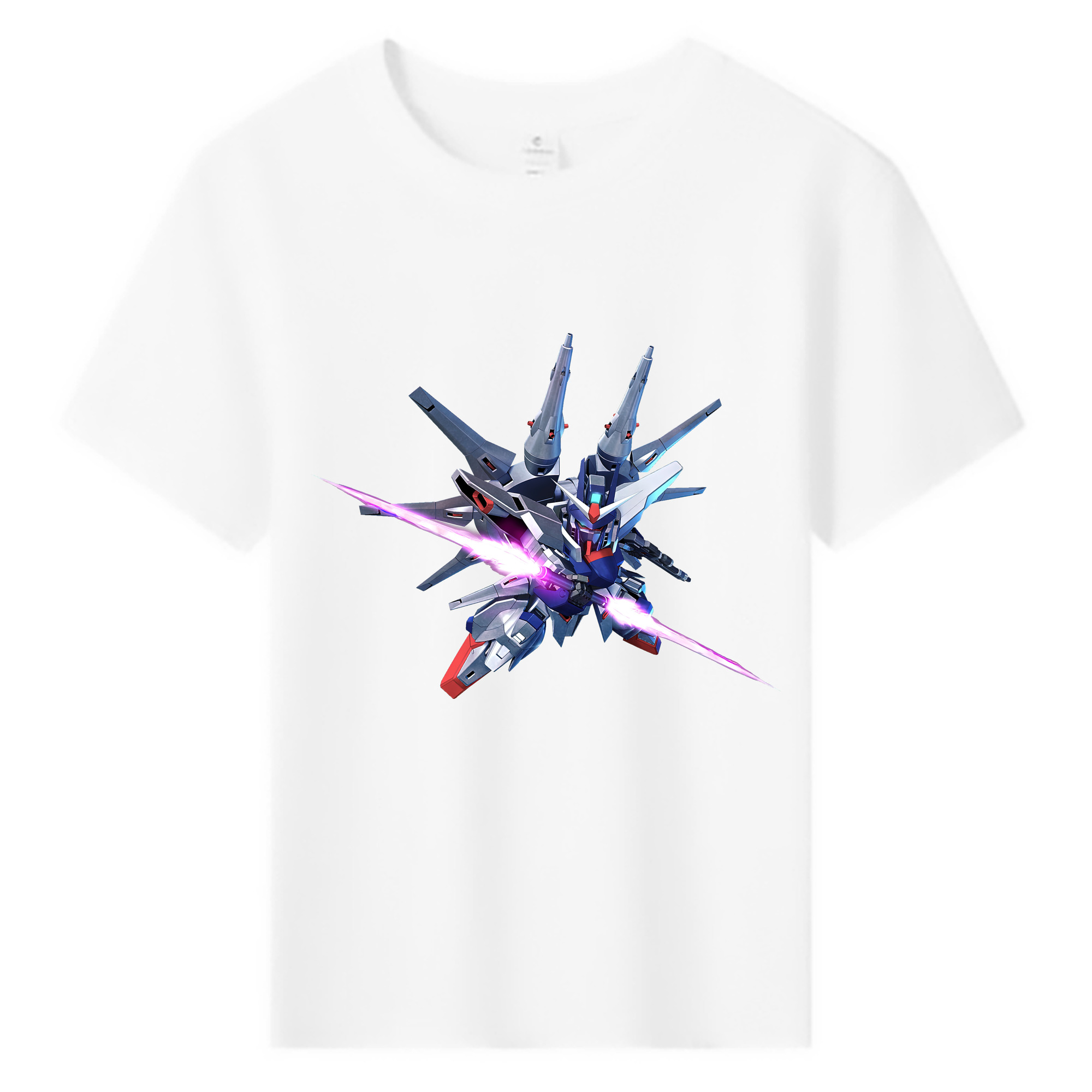 （画像用） 機動戦士ガンダム Mobile Suit Gundam 綿100％キッズTシャツ（フロントプリント）