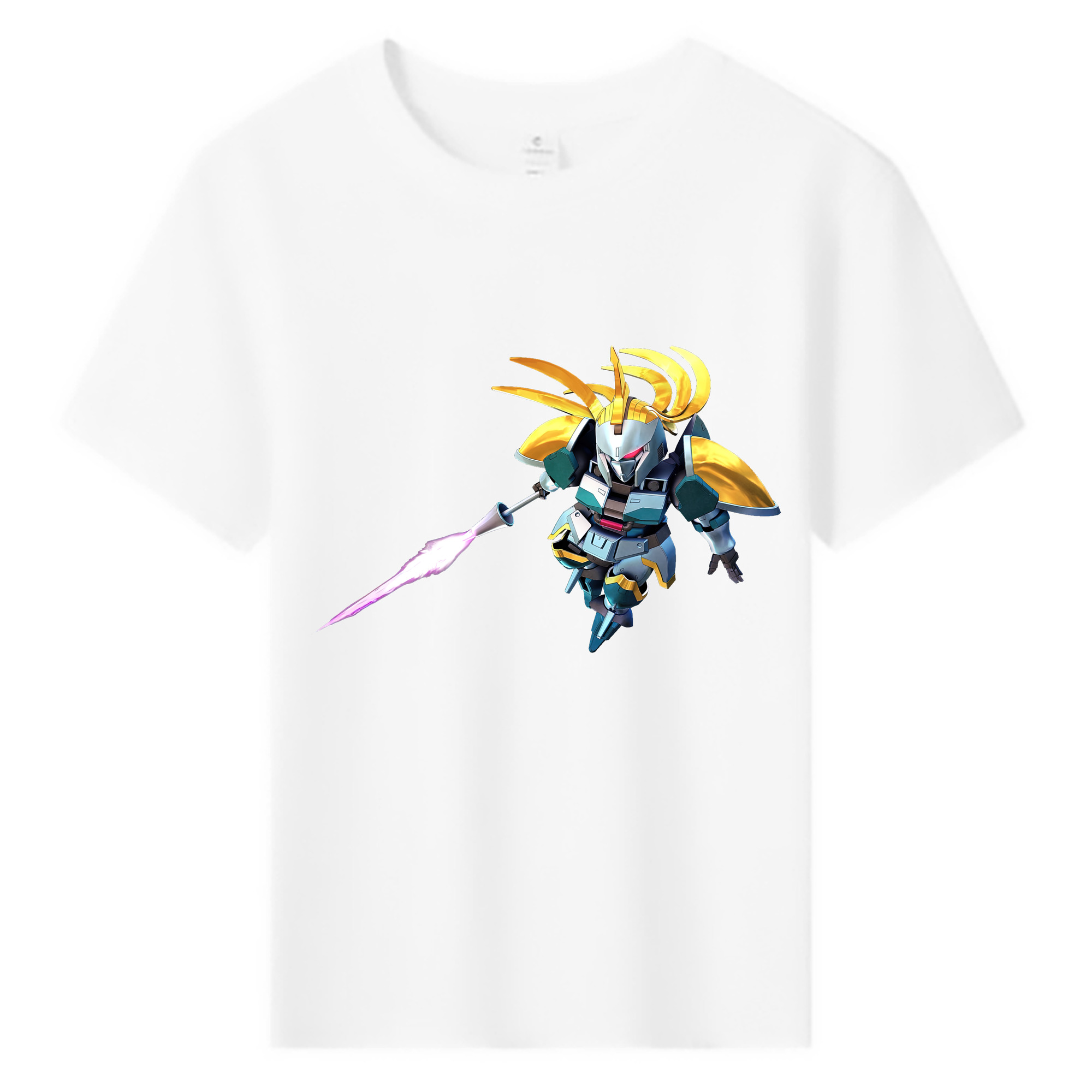 （画像用） 機動戦士ガンダム Mobile Suit Gundam 綿100％キッズTシャツ（フロントプリント）