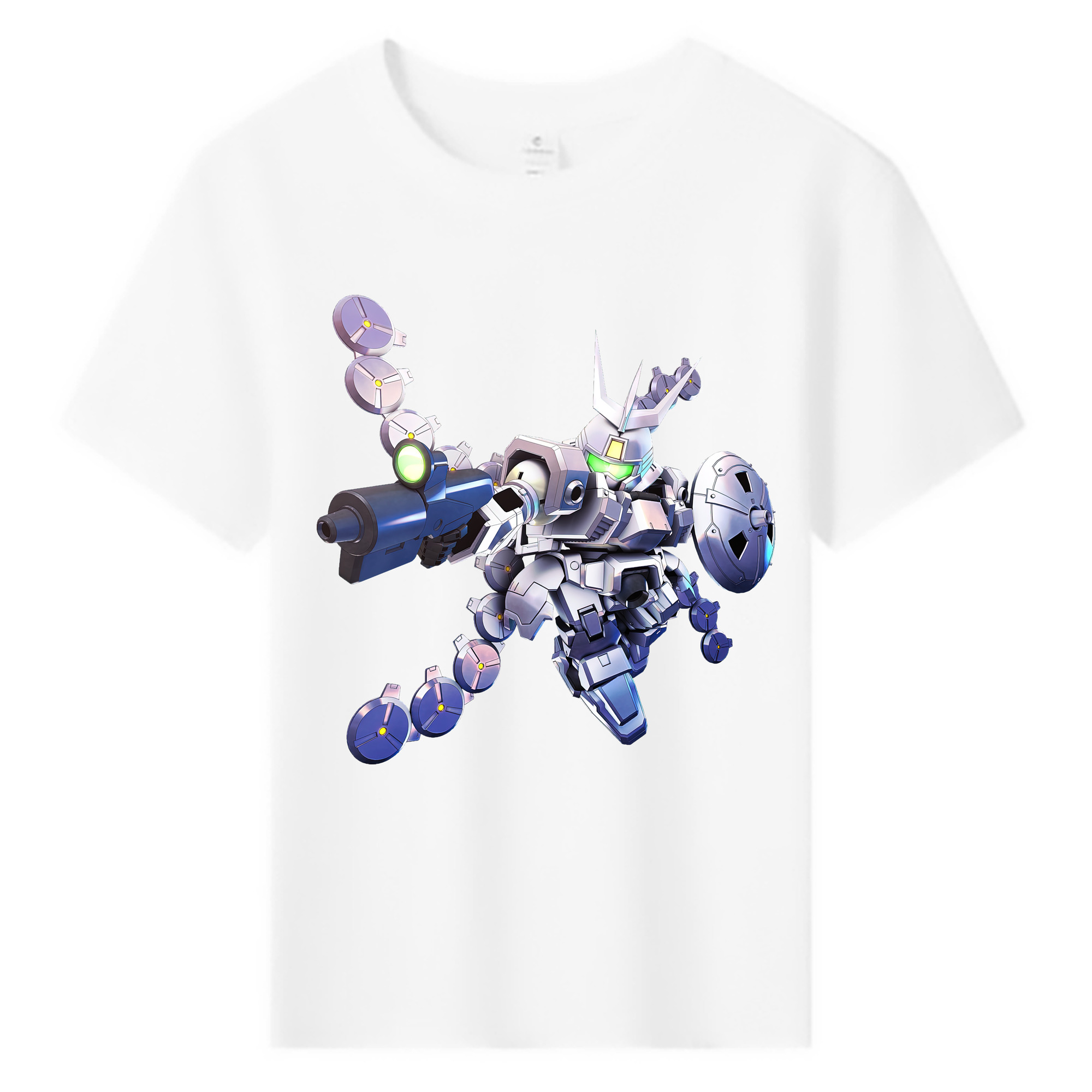 （画像用） 機動戦士ガンダム Mobile Suit Gundam 綿100％キッズTシャツ（フロントプリント）