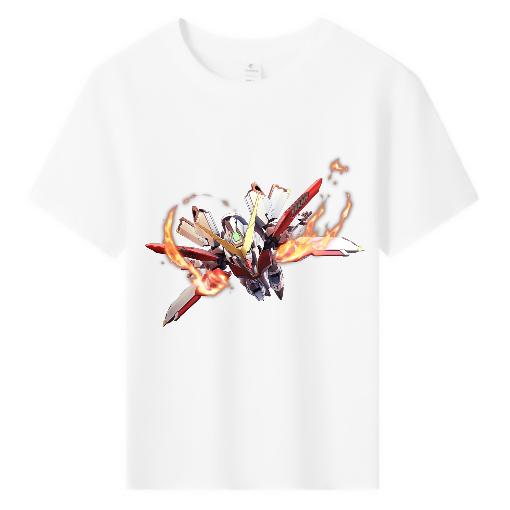 （画像用） 機動戦士ガンダム Mobile Suit Gundam 綿100％キッズTシャツ（フロントプリント）