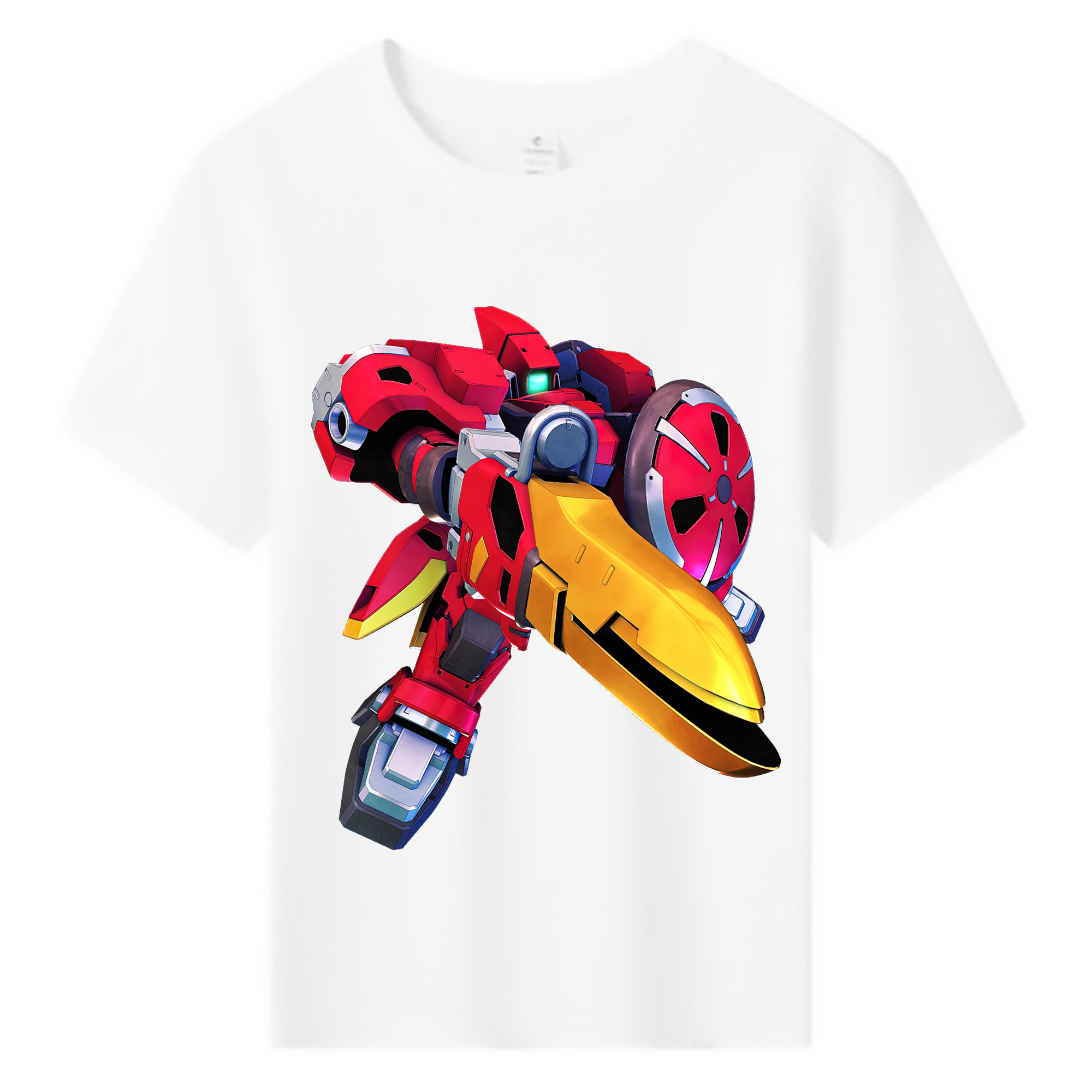 （画像用） 機動戦士ガンダム Mobile Suit Gundam 綿100％キッズTシャツ（フロントプリント）