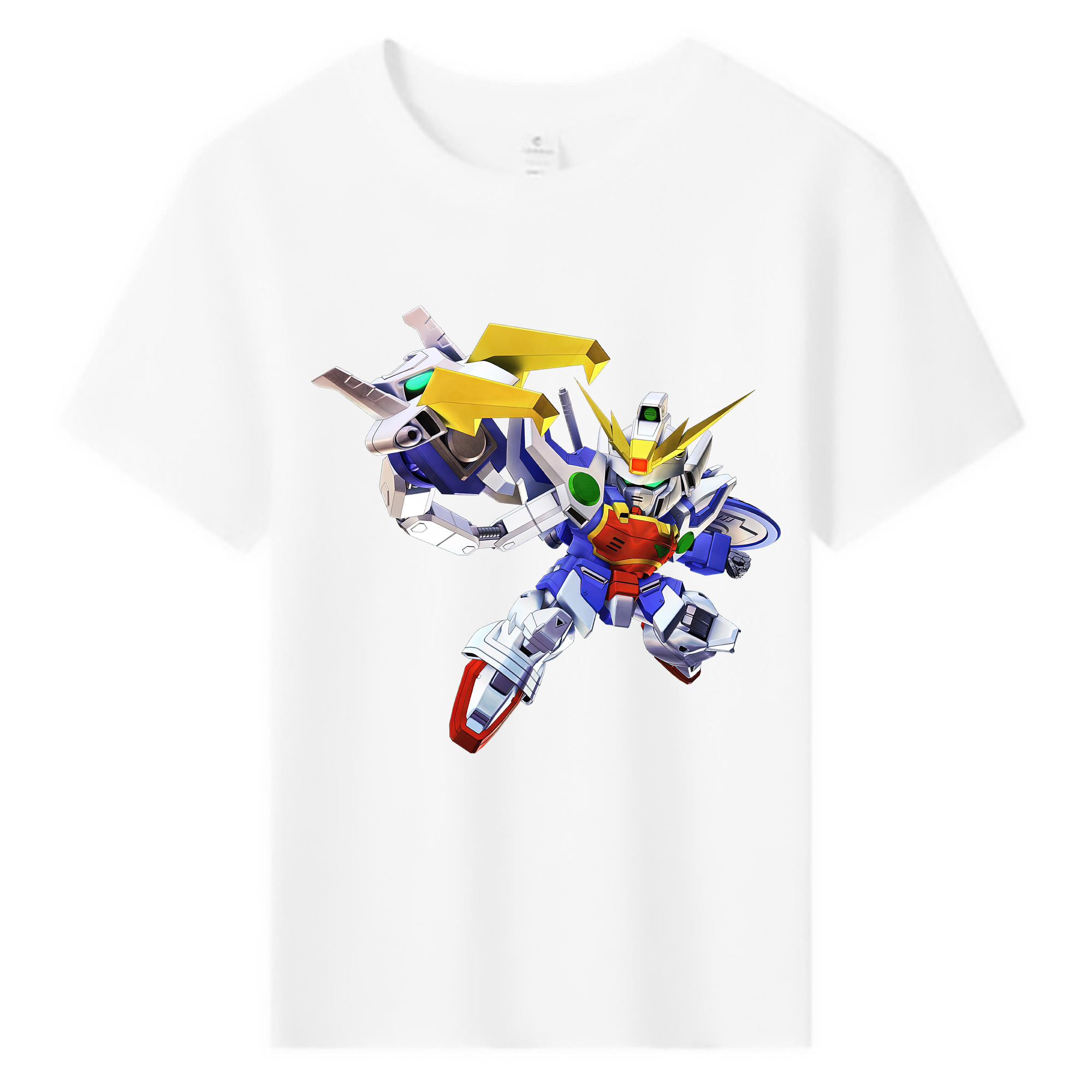 （画像用） 機動戦士ガンダム Mobile Suit Gundam 綿100％キッズTシャツ（フロントプリント）