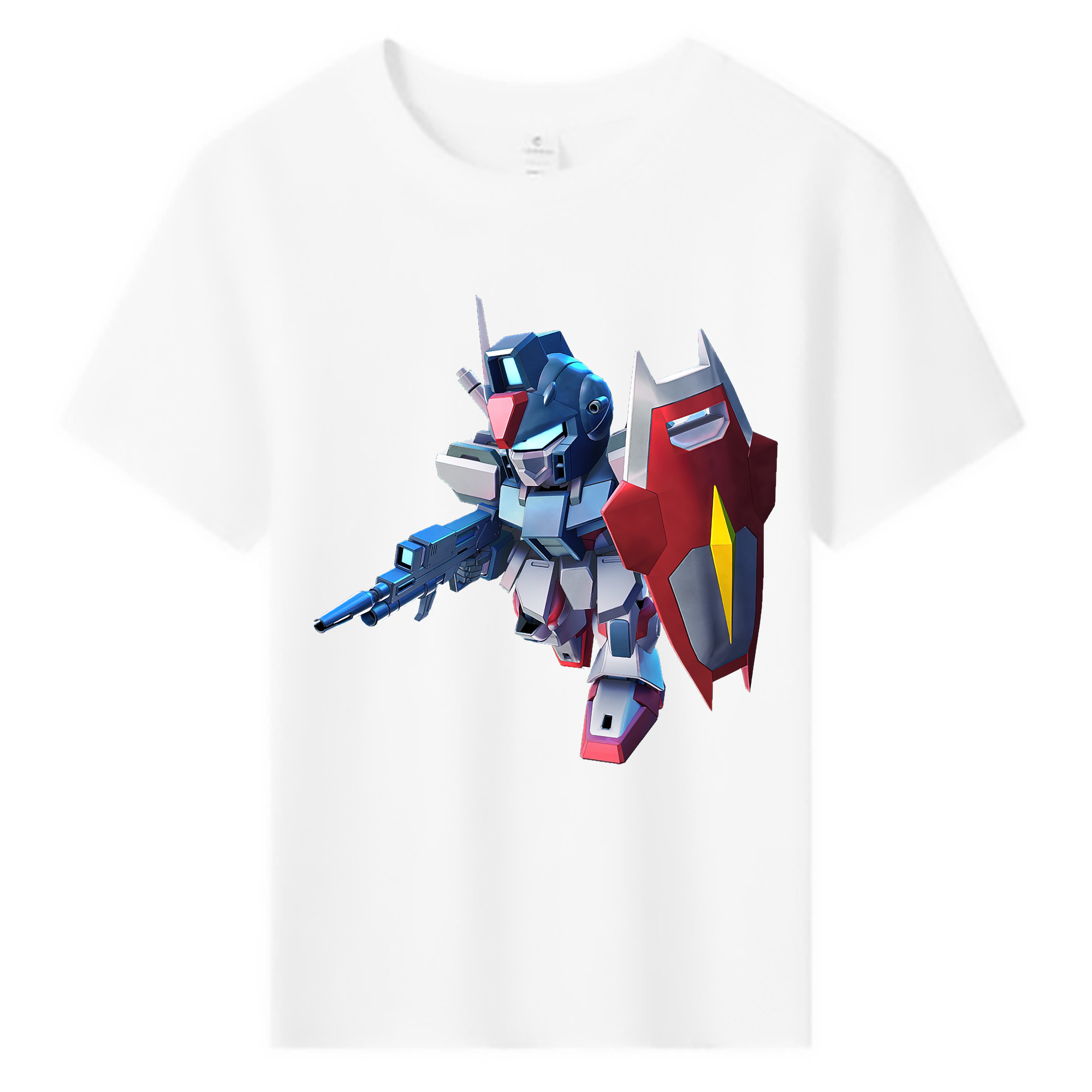 （画像用） 機動戦士ガンダム Mobile Suit Gundam 綿100％キッズTシャツ（フロントプリント）