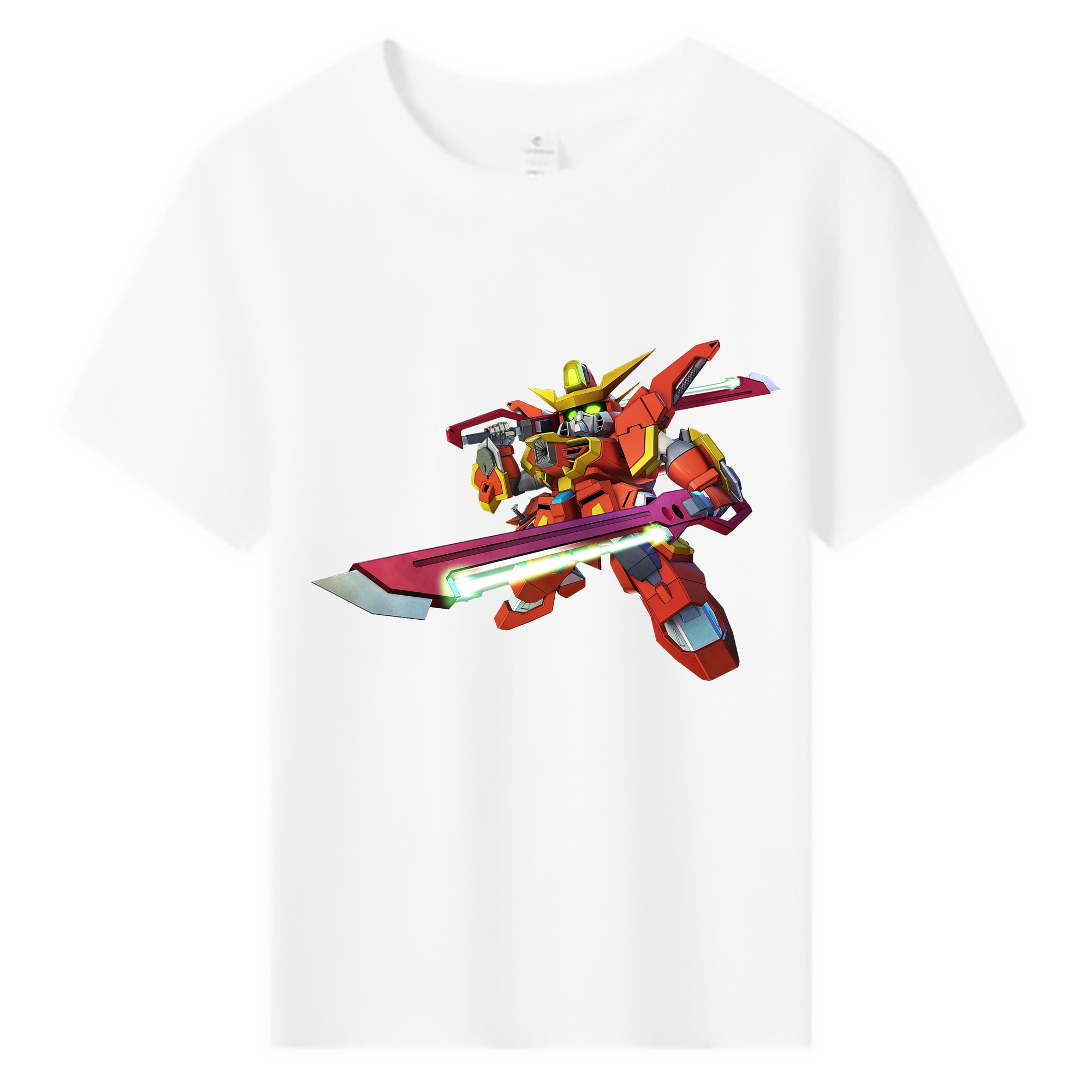 （画像用） 機動戦士ガンダム Mobile Suit Gundam 綿100％キッズTシャツ（フロントプリント）