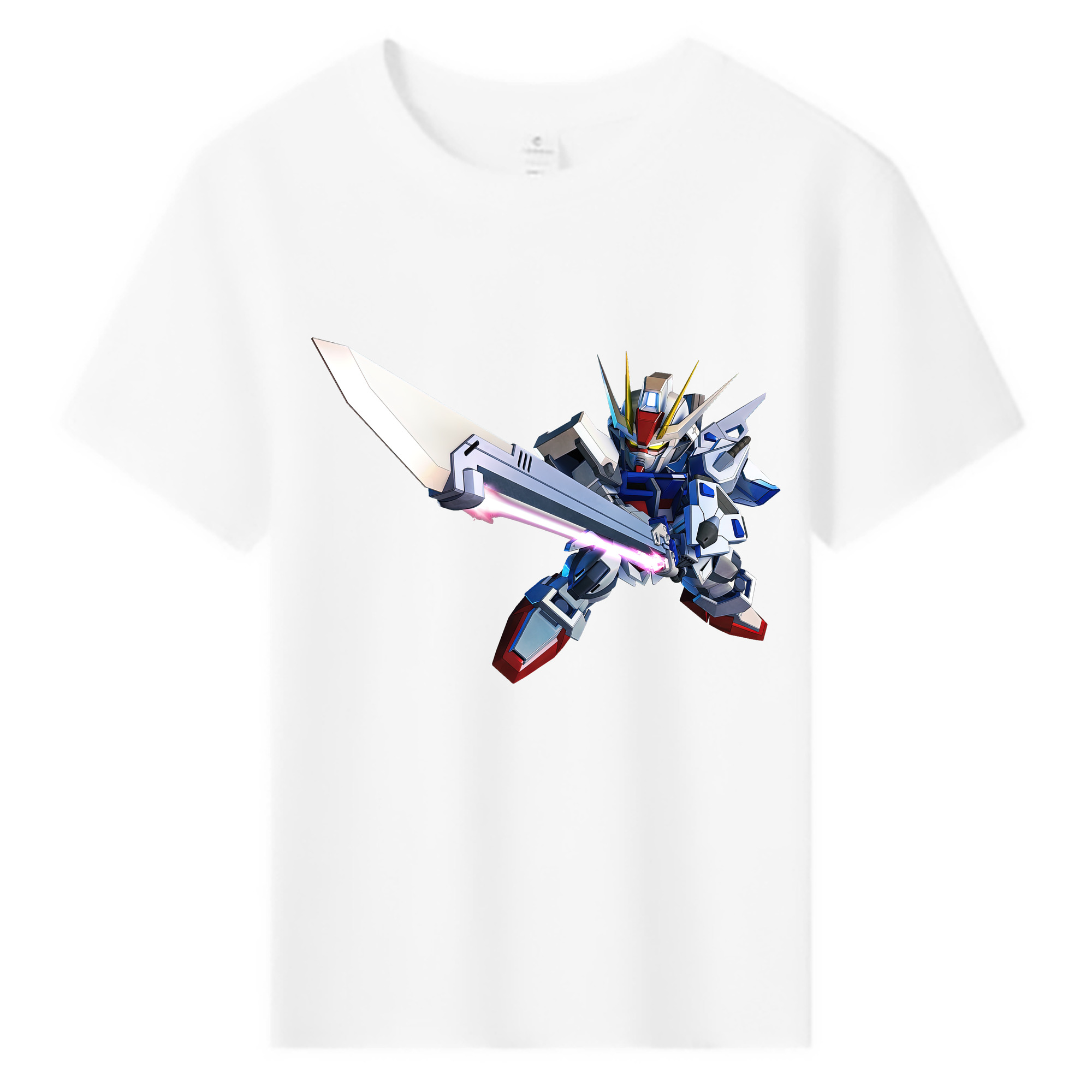 （画像用） 機動戦士ガンダム Mobile Suit Gundam 綿100％キッズTシャツ（フロントプリント）