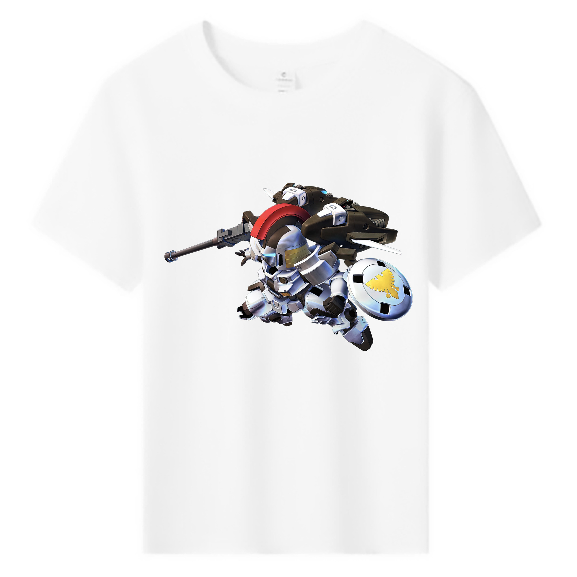 （画像用） 機動戦士ガンダム Mobile Suit Gundam 綿100％キッズTシャツ（フロントプリント）