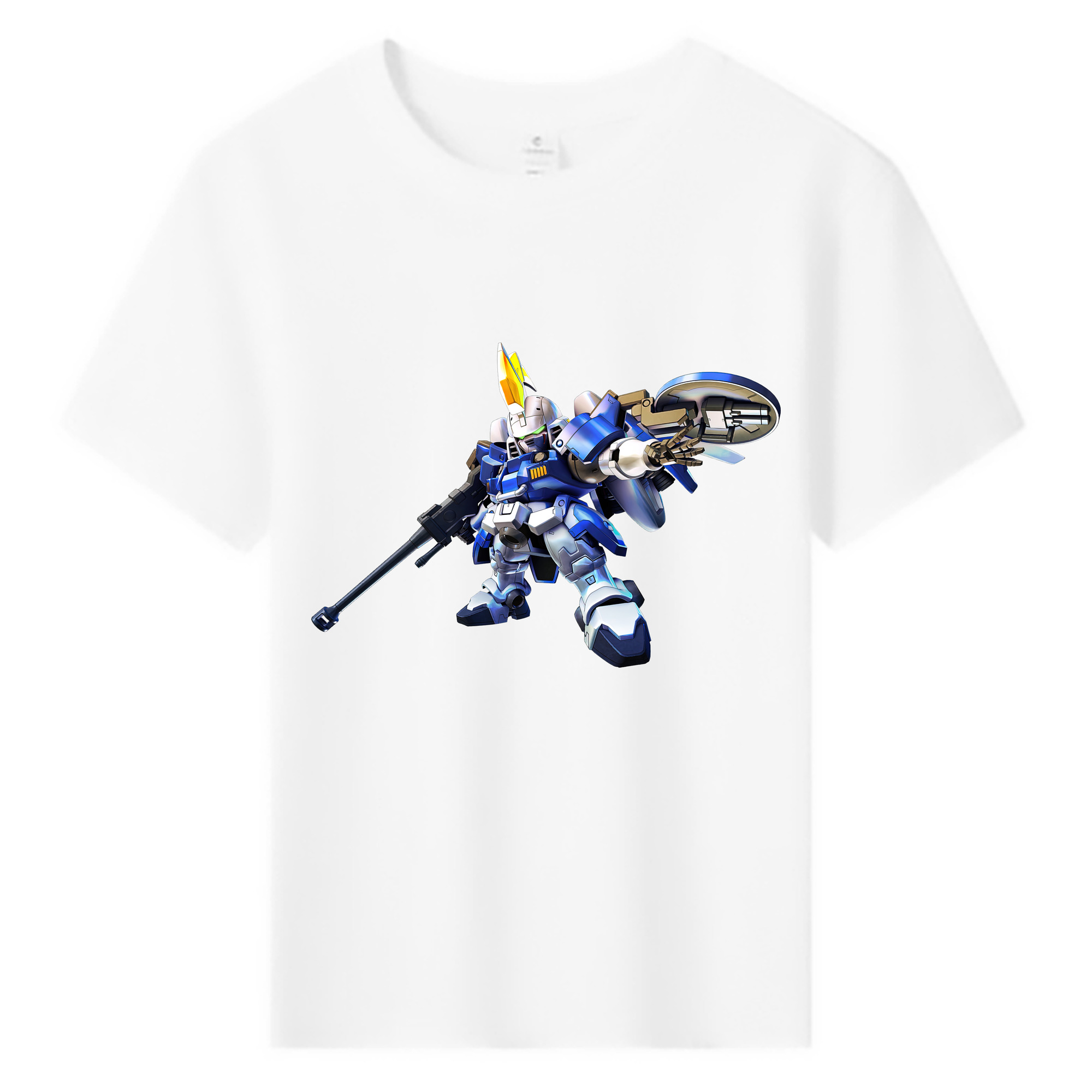 （画像用） 機動戦士ガンダム Mobile Suit Gundam 綿100％キッズTシャツ（フロントプリント）