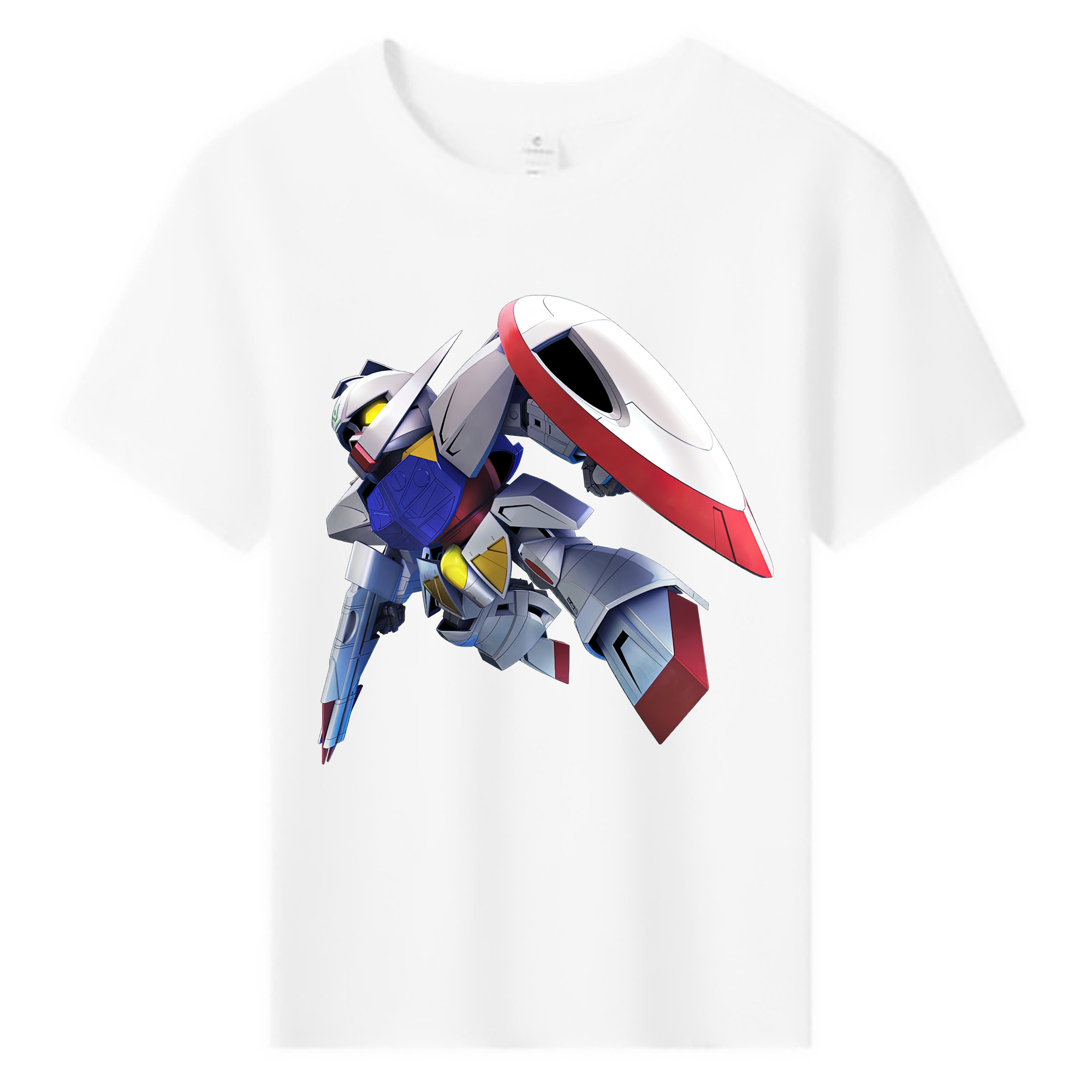 （画像用） 機動戦士ガンダム Mobile Suit Gundam 綿100％キッズTシャツ（フロントプリント）