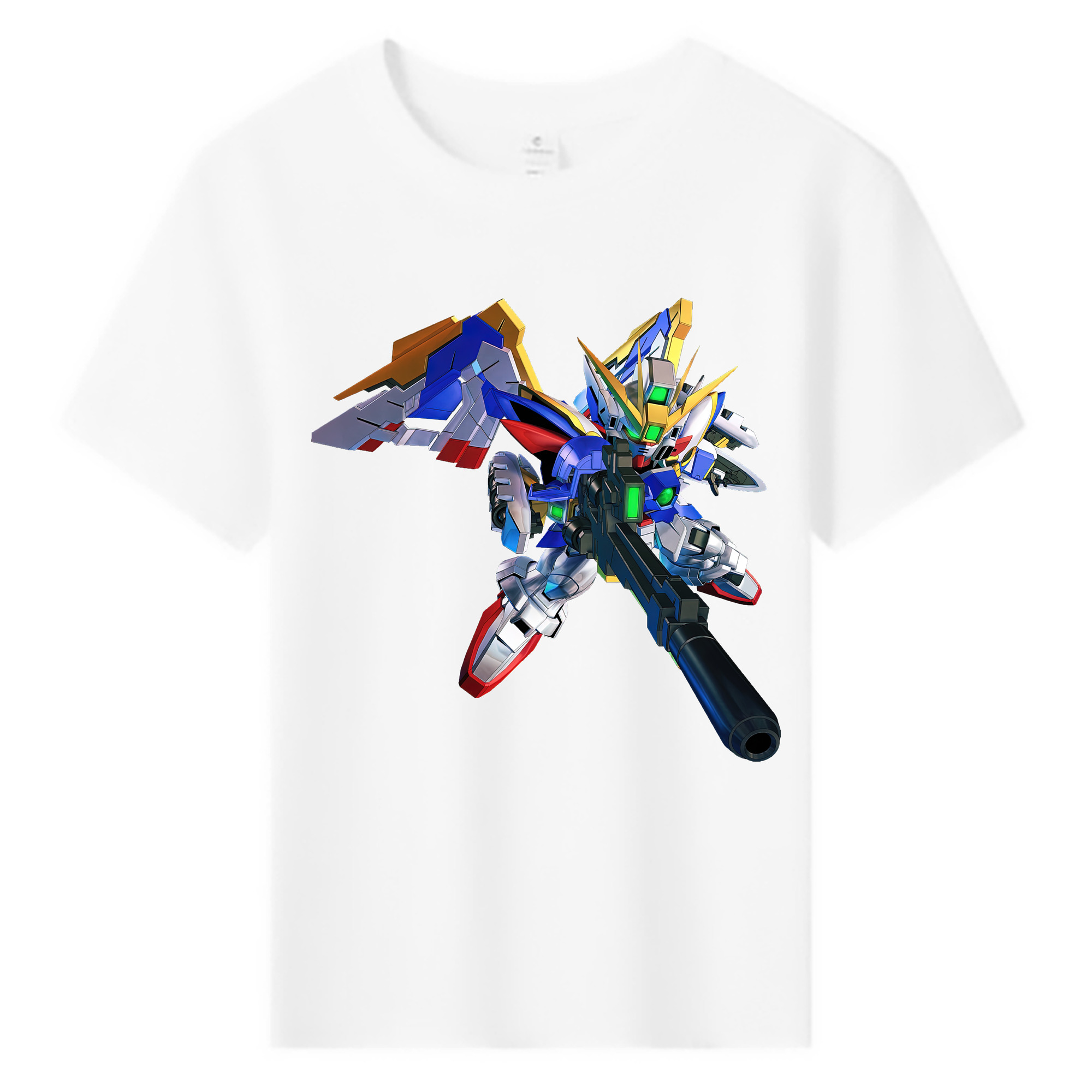 （画像用） 機動戦士ガンダム Mobile Suit Gundam 綿100％キッズTシャツ（フロントプリント）
