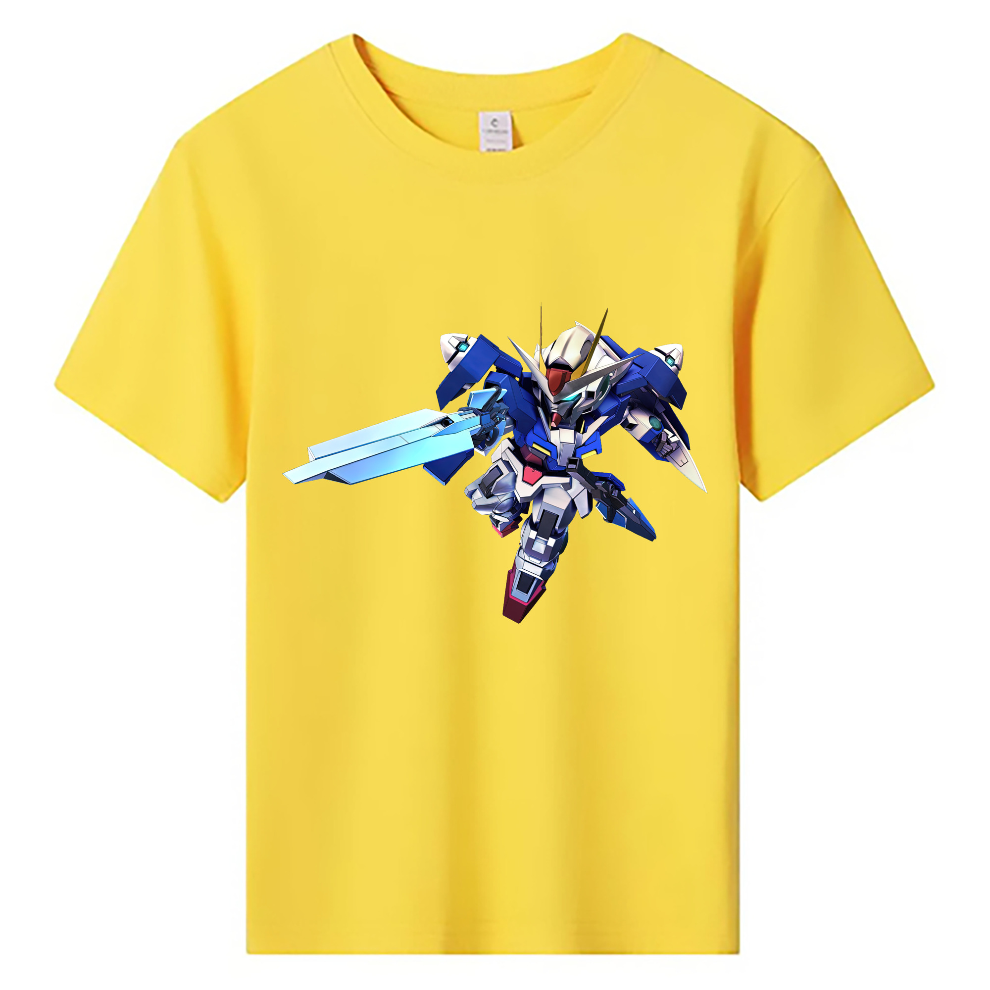 （画像用） 機動戦士ガンダム Mobile Suit Gundam 綿100％キッズTシャツ（フロントプリント）