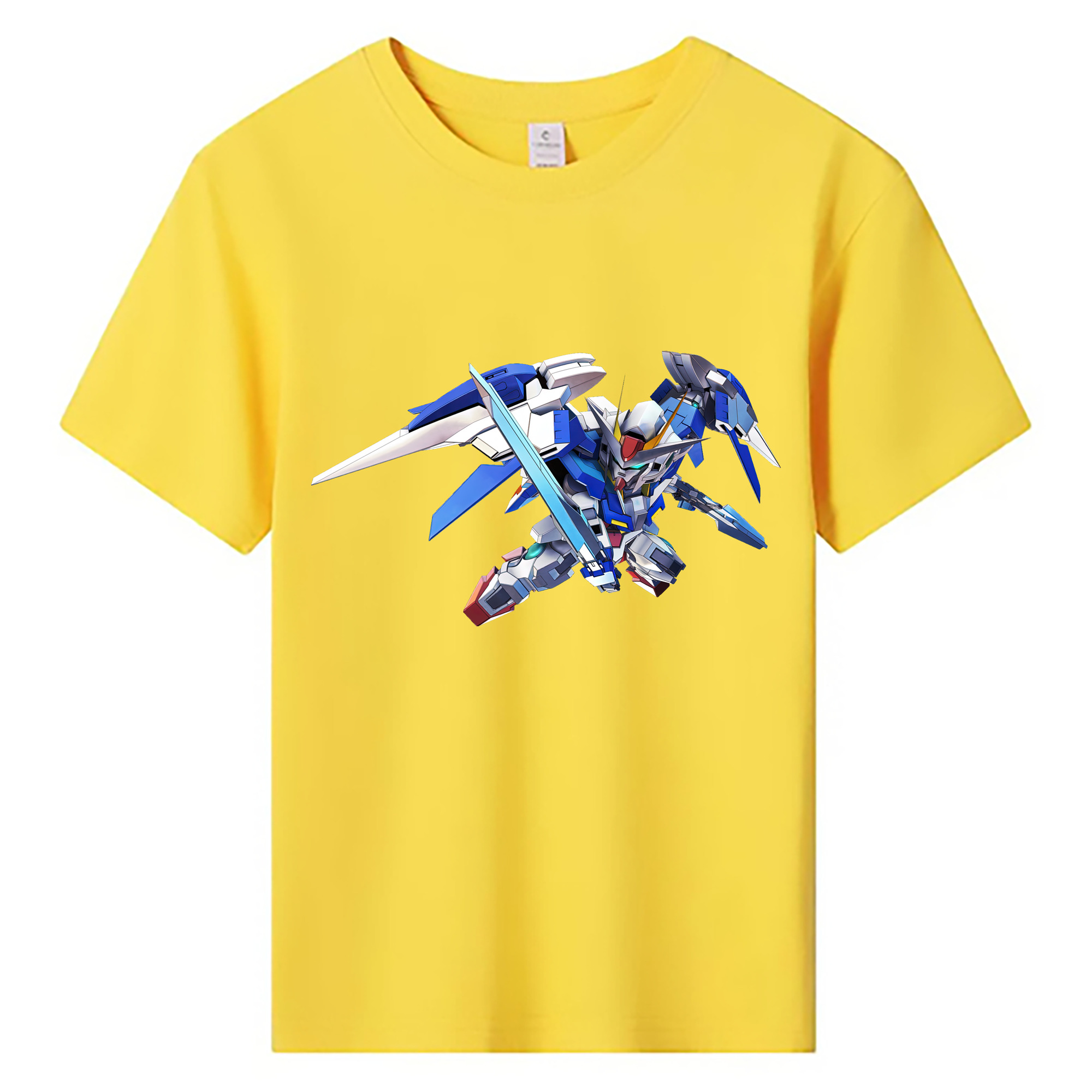 （画像用） 機動戦士ガンダム Mobile Suit Gundam 綿100％キッズTシャツ（フロントプリント）