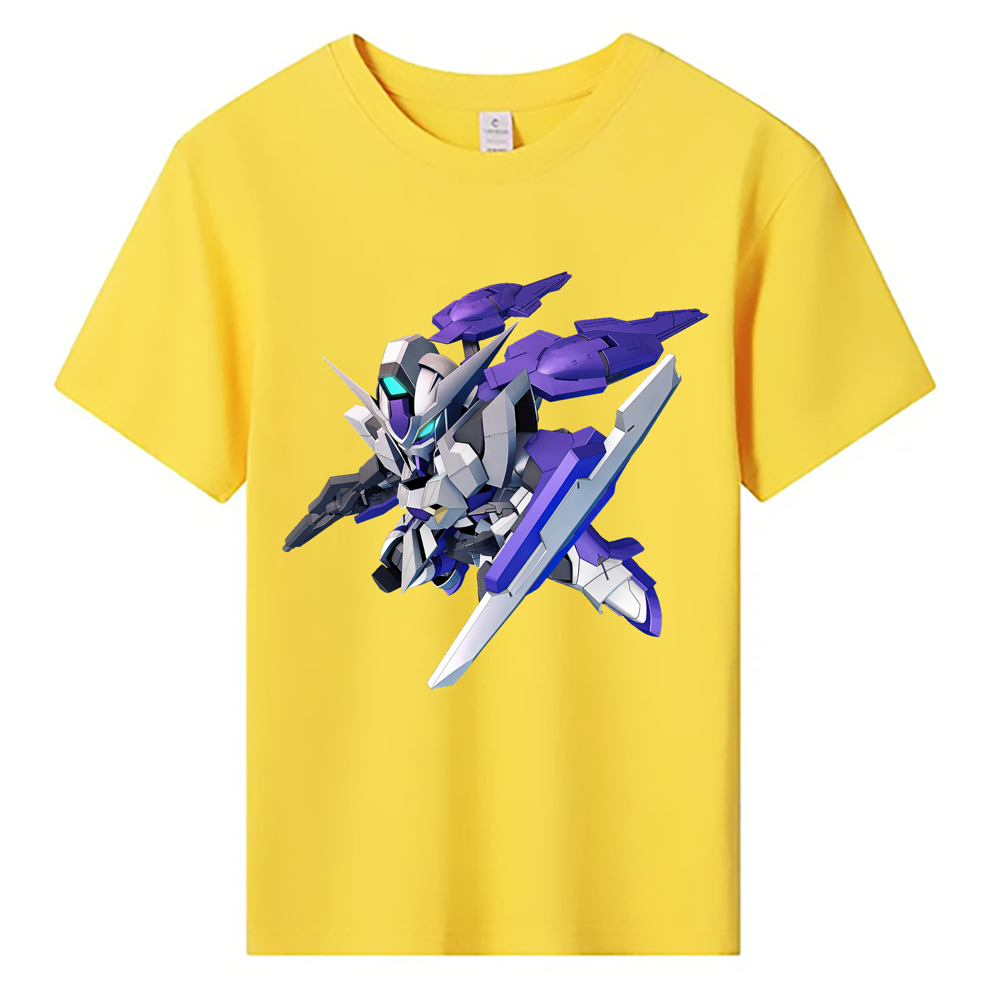 （画像用） 機動戦士ガンダム Mobile Suit Gundam 綿100％キッズTシャツ（フロントプリント）