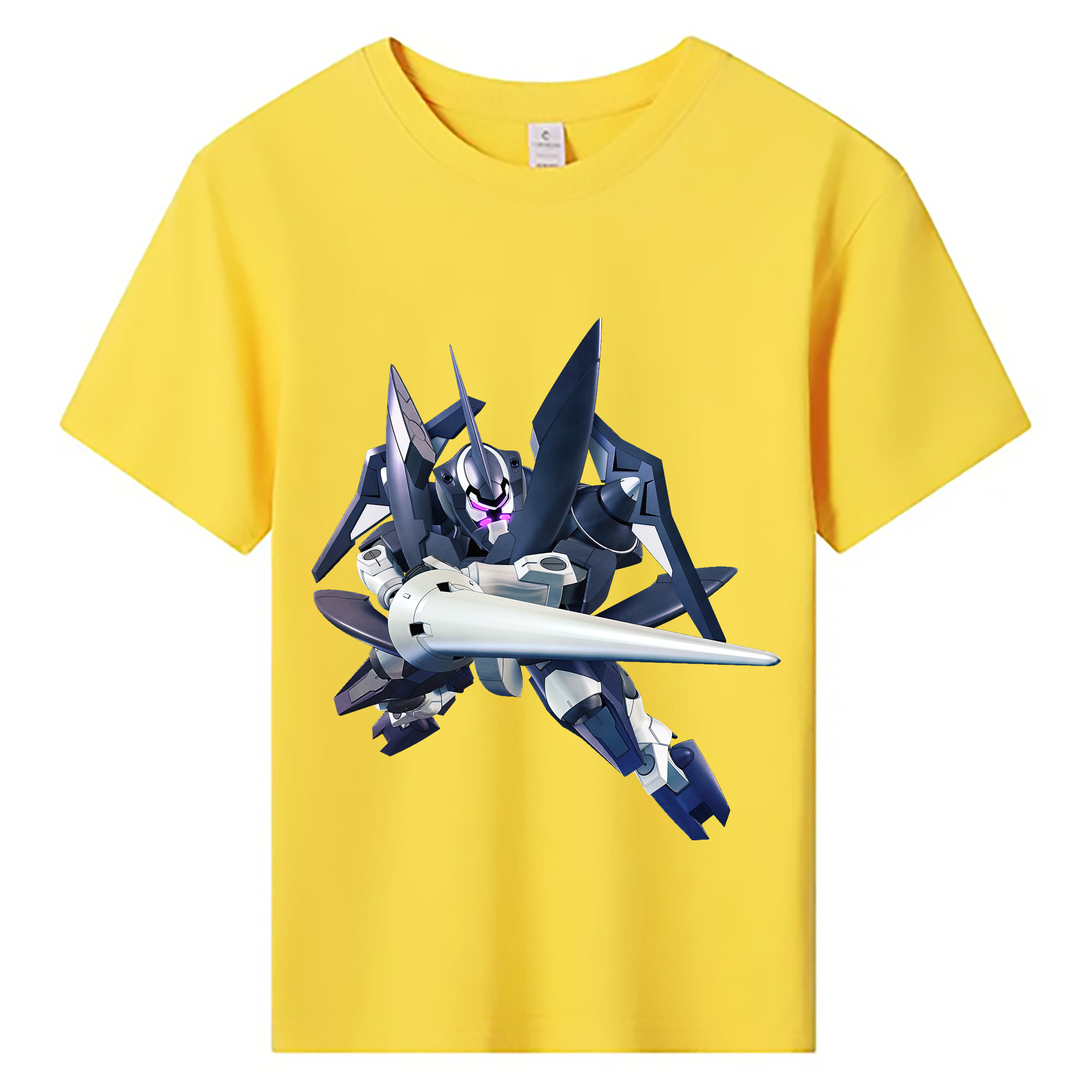 （画像用） 機動戦士ガンダム Mobile Suit Gundam 綿100％キッズTシャツ（フロントプリント）