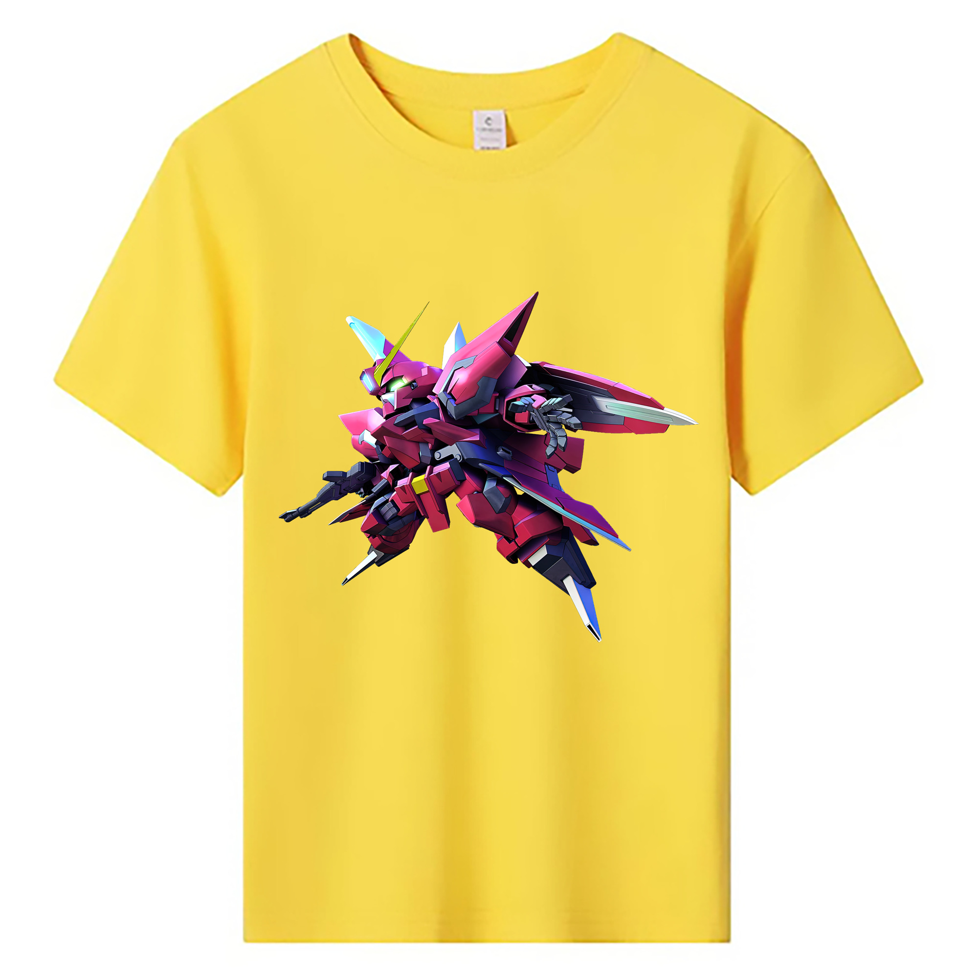 （画像用） 機動戦士ガンダム Mobile Suit Gundam 綿100％キッズTシャツ（フロントプリント）