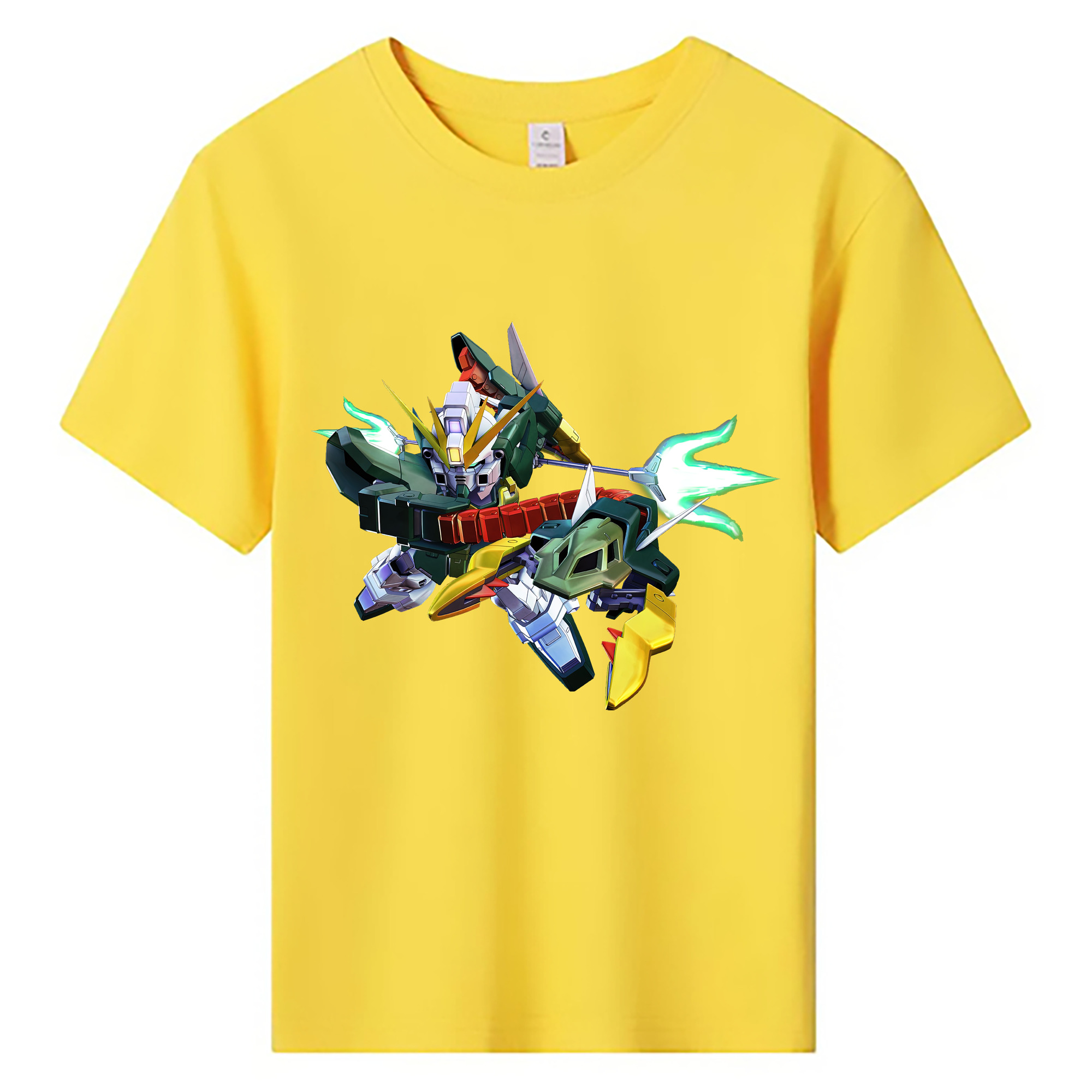 （画像用） 機動戦士ガンダム Mobile Suit Gundam 綿100％キッズTシャツ（フロントプリント）