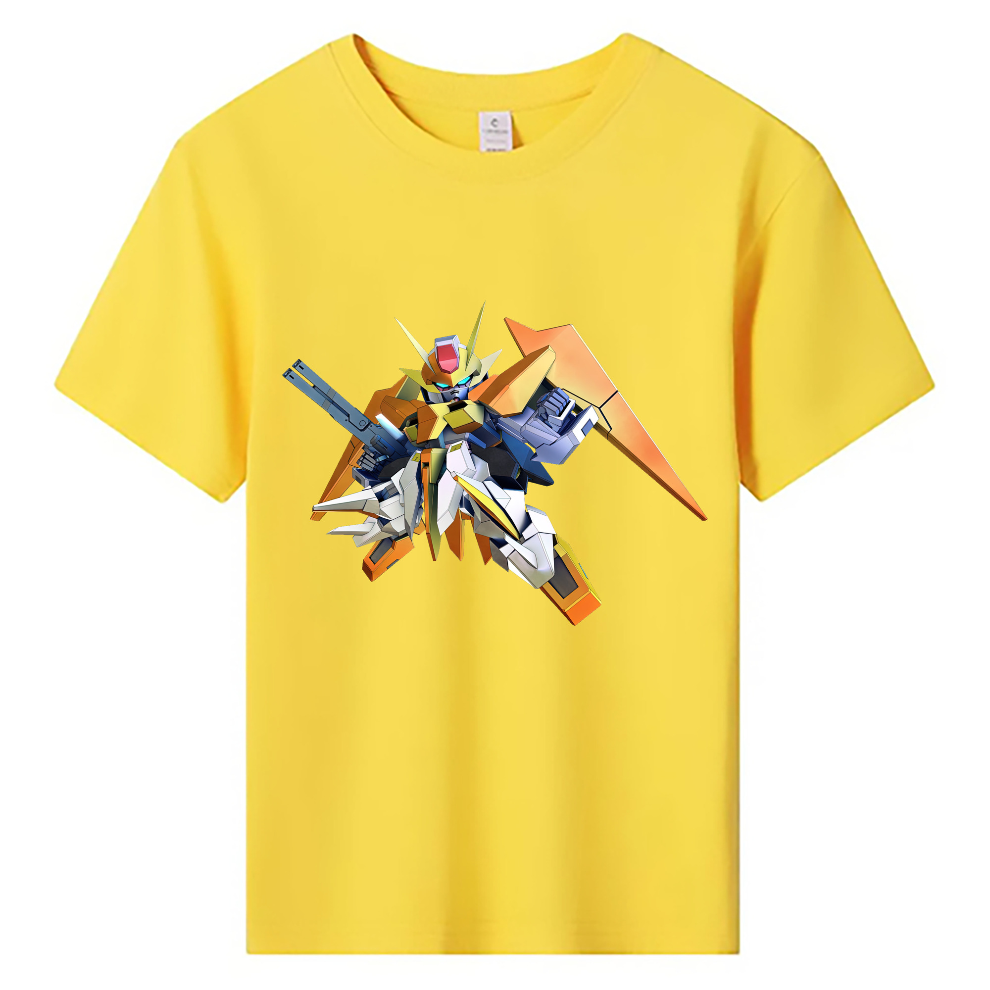 （画像用） 機動戦士ガンダム Mobile Suit Gundam 綿100％キッズTシャツ（フロントプリント）