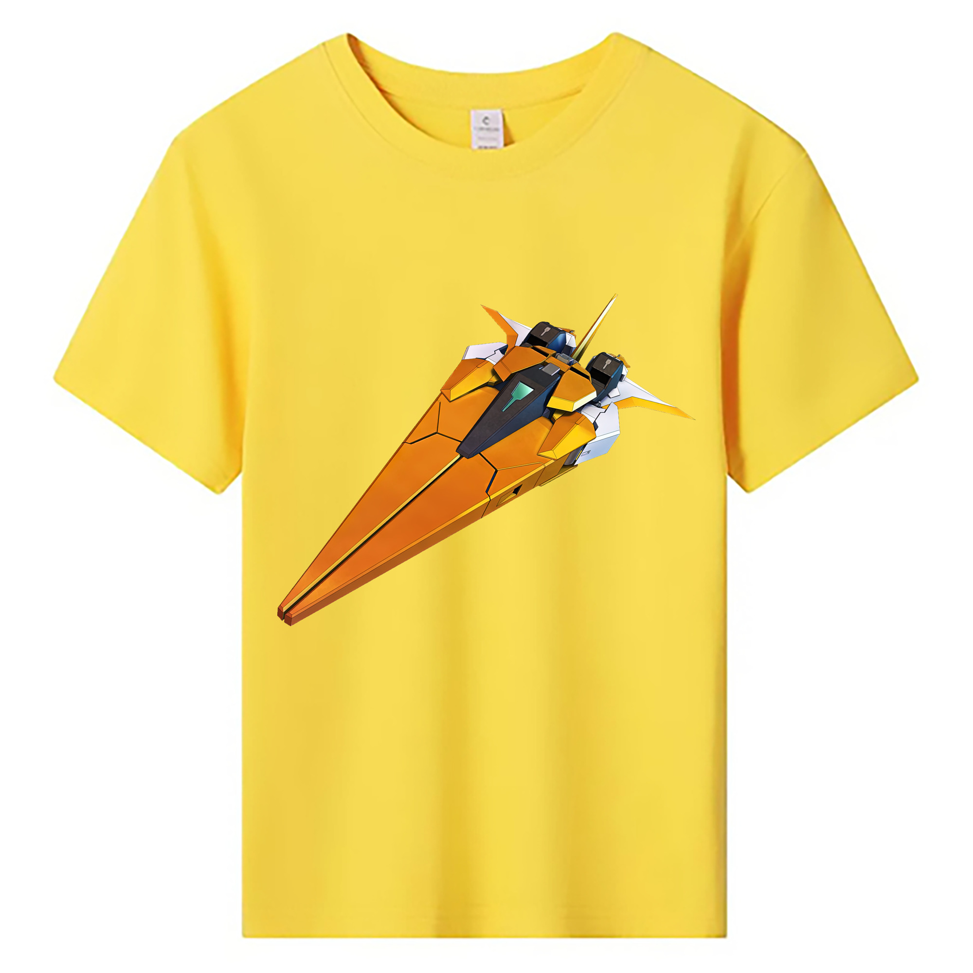 （画像用） 機動戦士ガンダム Mobile Suit Gundam 綿100％キッズTシャツ（フロントプリント）