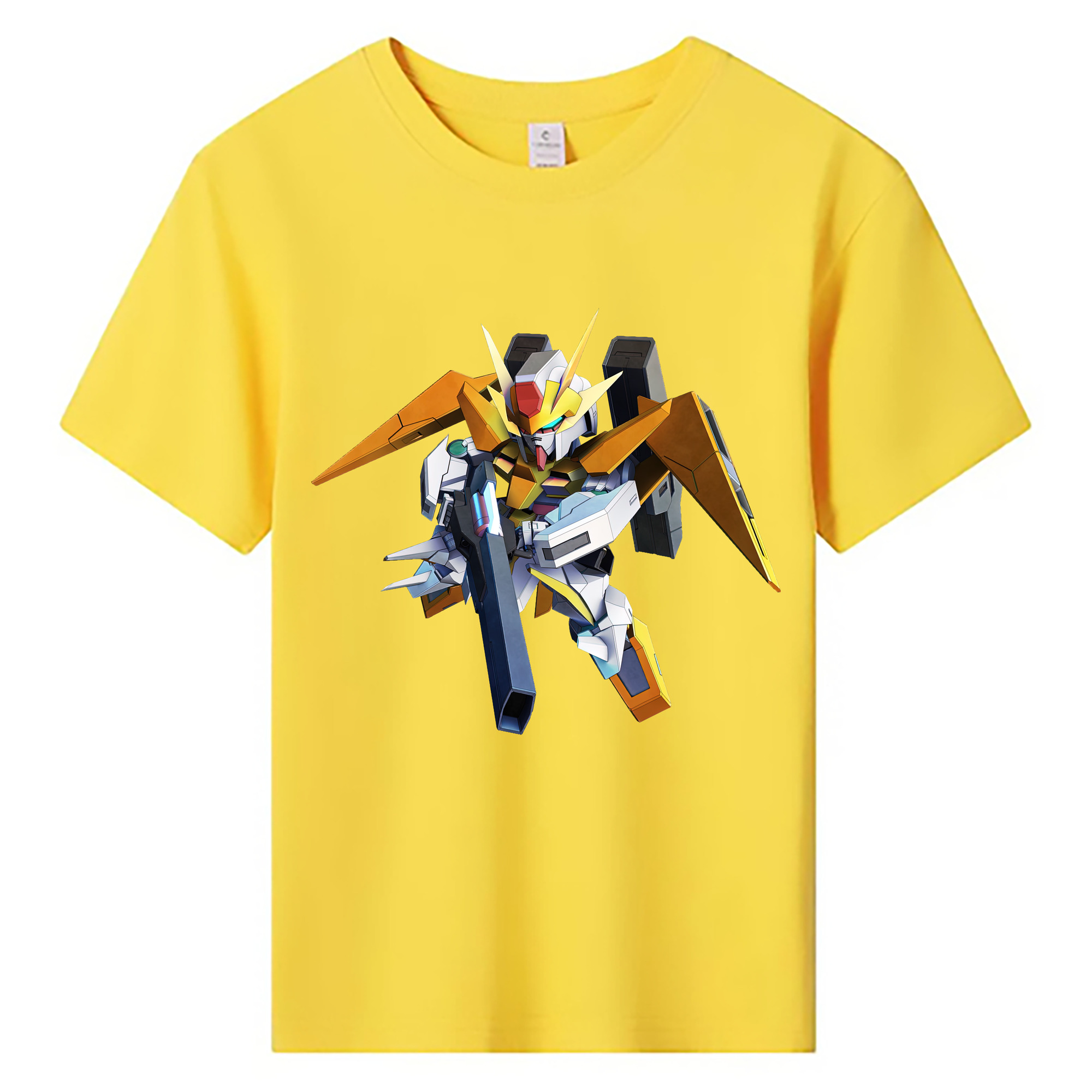 （画像用） 機動戦士ガンダム Mobile Suit Gundam 綿100％キッズTシャツ（フロントプリント）