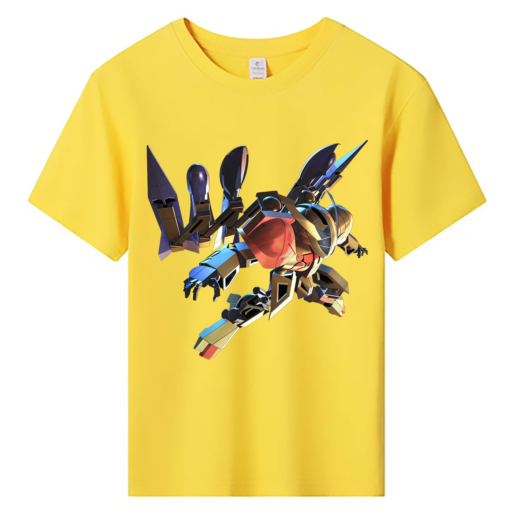 （画像用） 機動戦士ガンダム Mobile Suit Gundam 綿100％キッズTシャツ（フロントプリント）