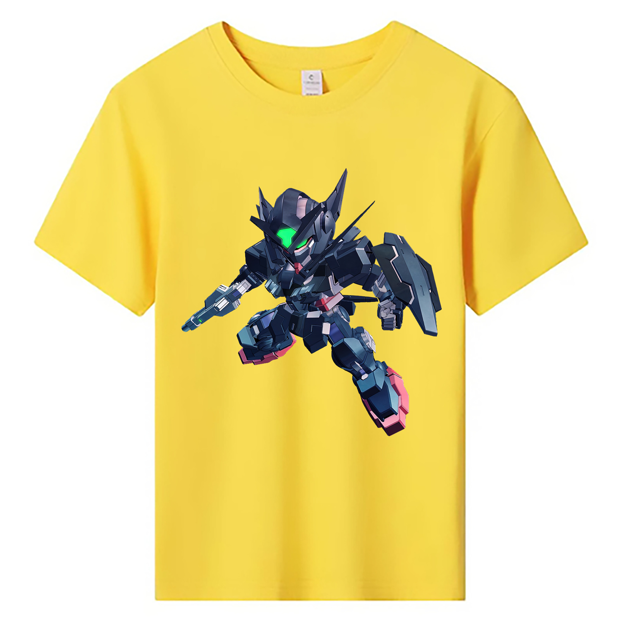 （画像用） 機動戦士ガンダム Mobile Suit Gundam 綿100％キッズTシャツ（フロントプリント）