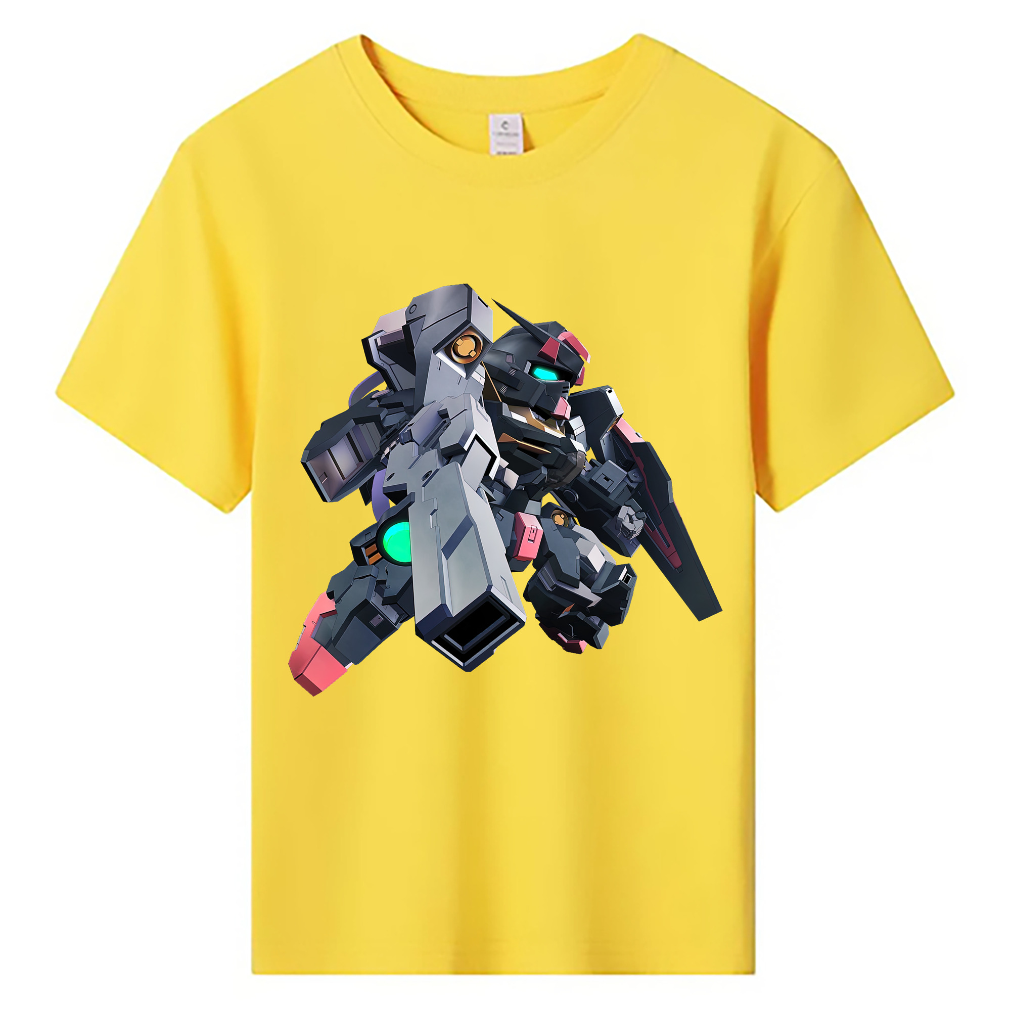 （画像用） 機動戦士ガンダム Mobile Suit Gundam 綿100％キッズTシャツ（フロントプリント）