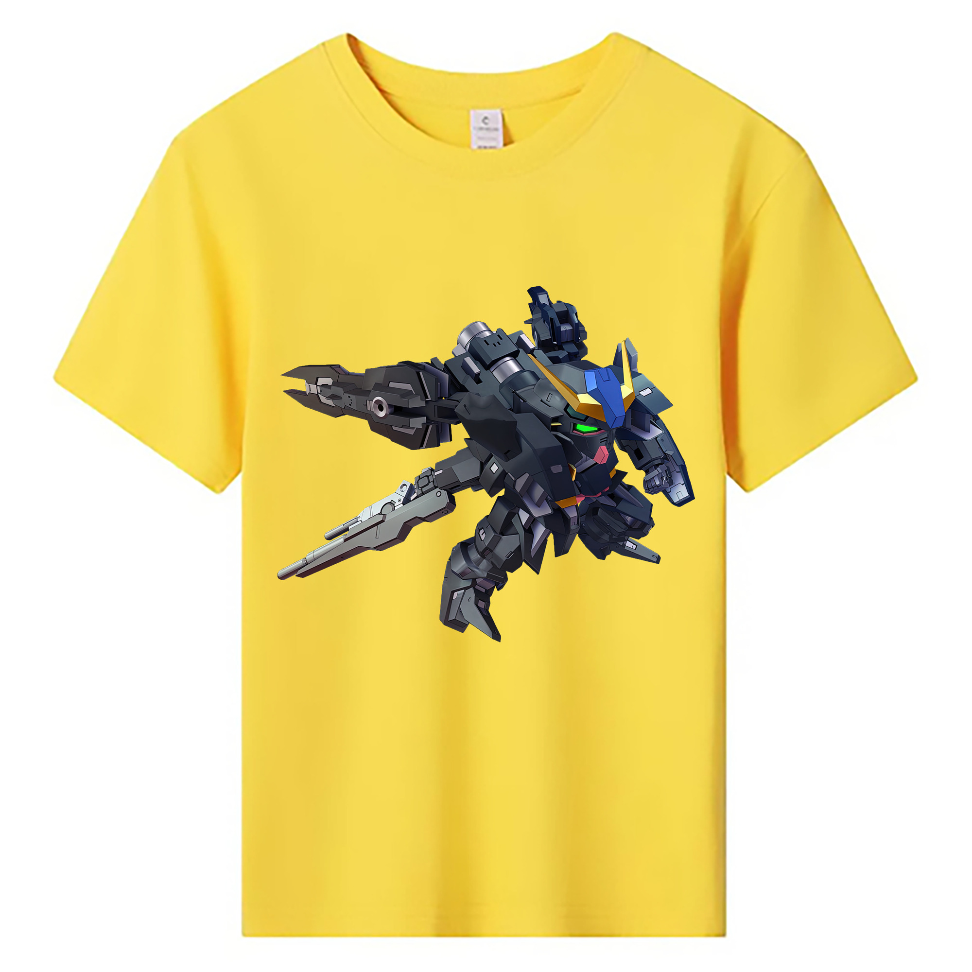 （画像用） 機動戦士ガンダム Mobile Suit Gundam 綿100％キッズTシャツ（フロントプリント）
