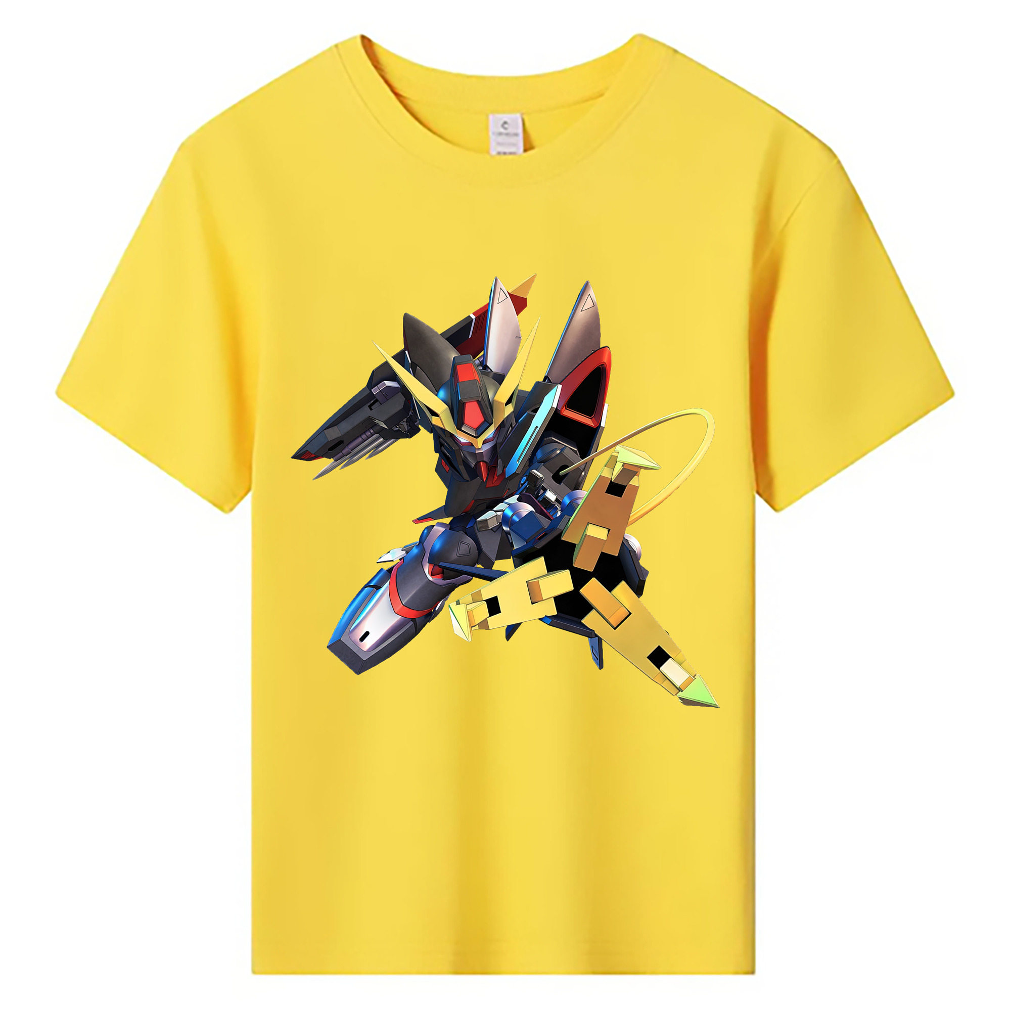 （画像用） 機動戦士ガンダム Mobile Suit Gundam 綿100％キッズTシャツ（フロントプリント）
