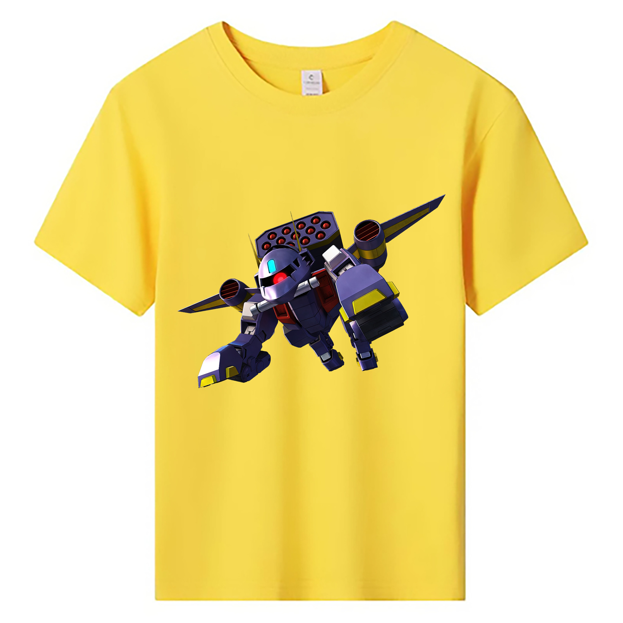 （画像用） 機動戦士ガンダム Mobile Suit Gundam 綿100％キッズTシャツ（フロントプリント）