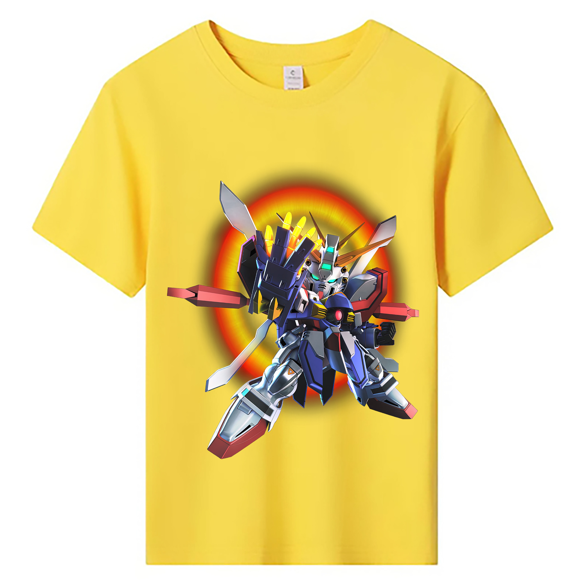 （画像用） 機動戦士ガンダム Mobile Suit Gundam 綿100％キッズTシャツ（フロントプリント）