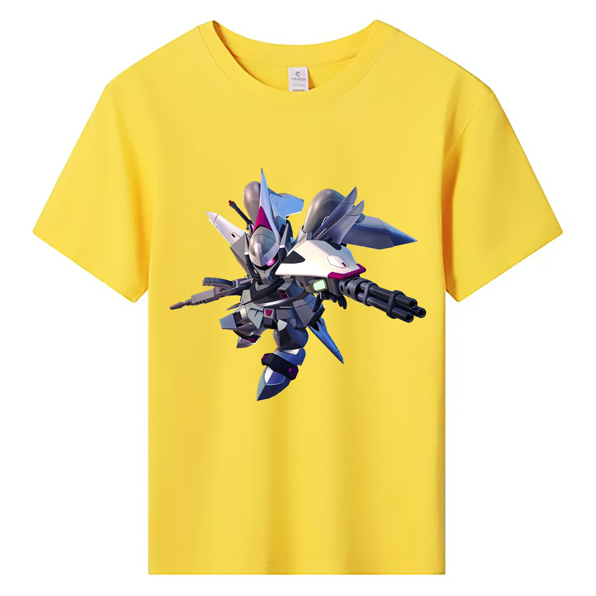 （画像用） 機動戦士ガンダム Mobile Suit Gundam 綿100％キッズTシャツ（フロントプリント）