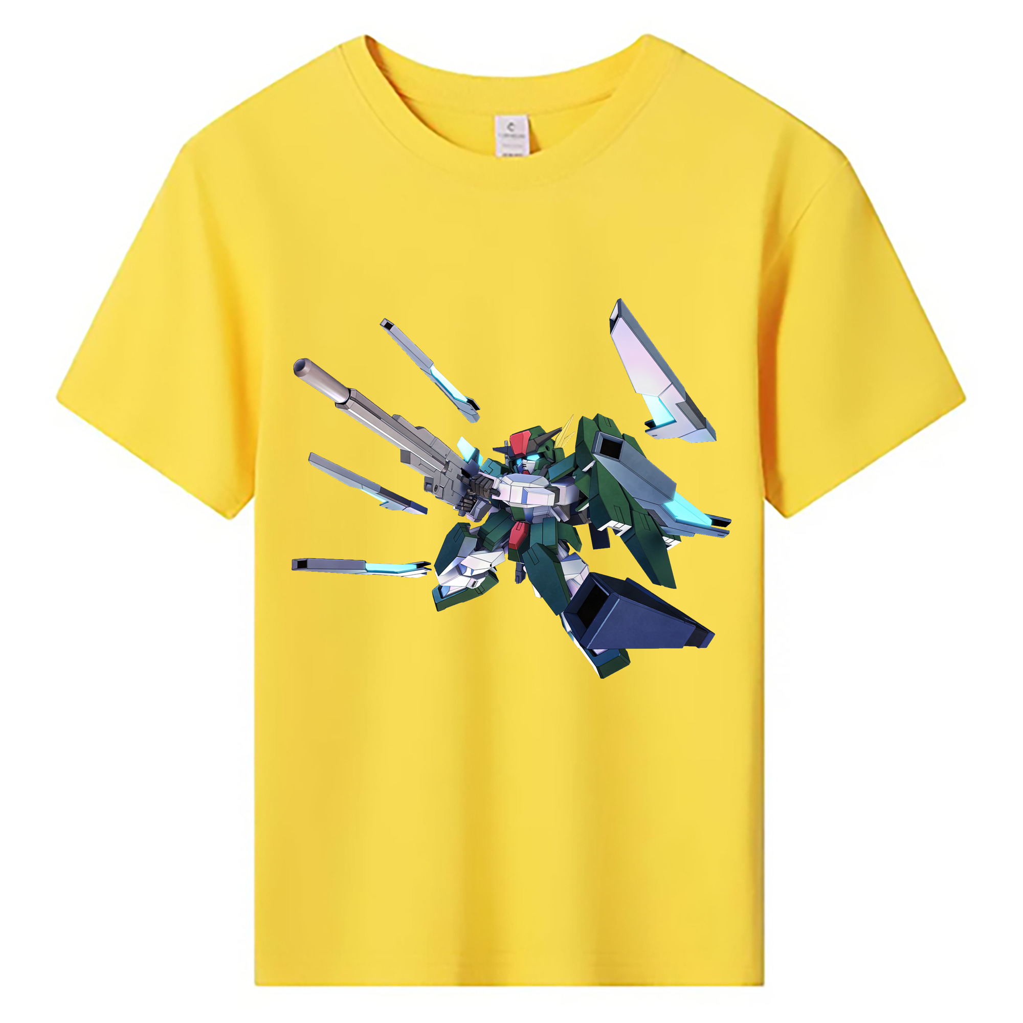 （画像用） 機動戦士ガンダム Mobile Suit Gundam 綿100％キッズTシャツ（フロントプリント）