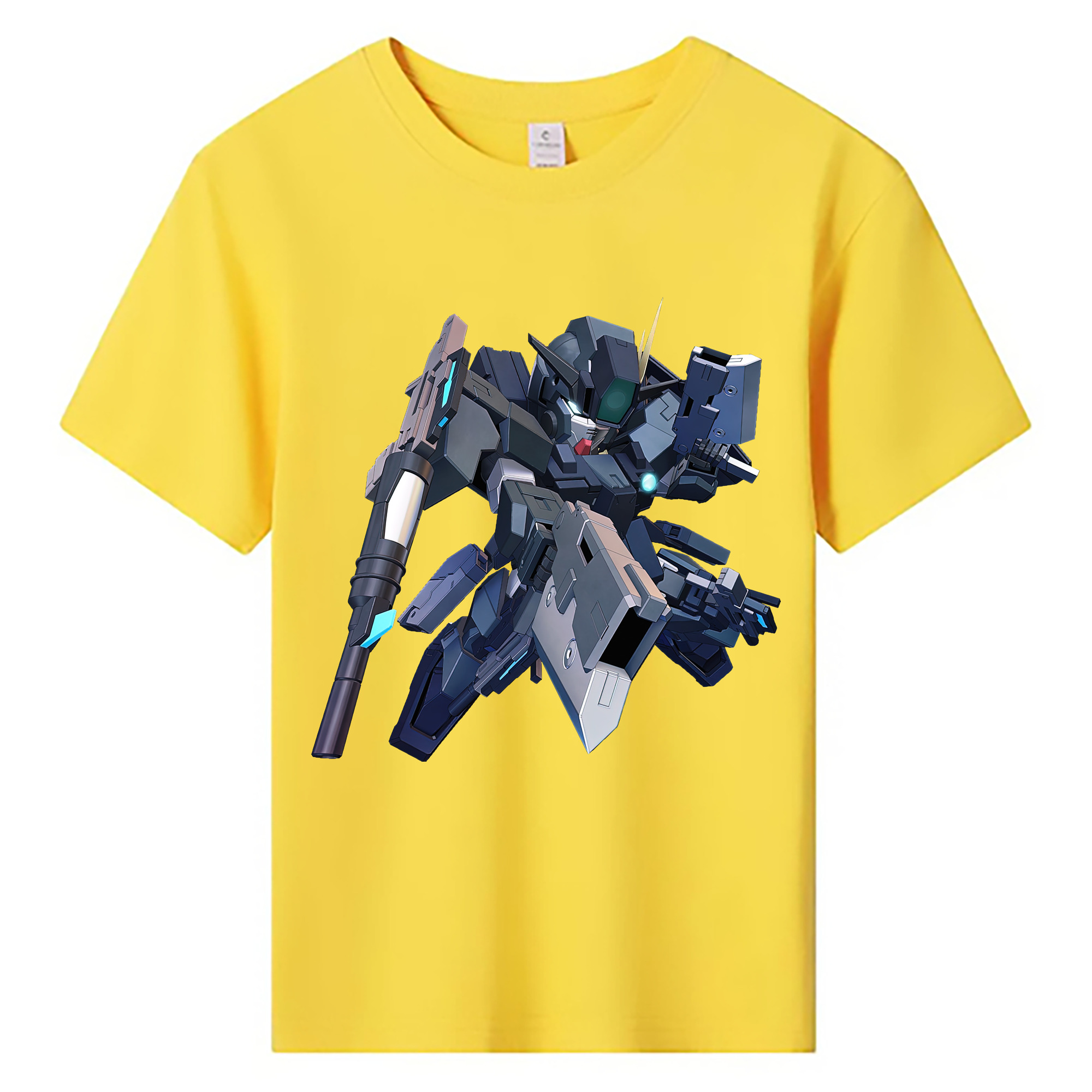 （画像用） 機動戦士ガンダム Mobile Suit Gundam 綿100％キッズTシャツ（フロントプリント）