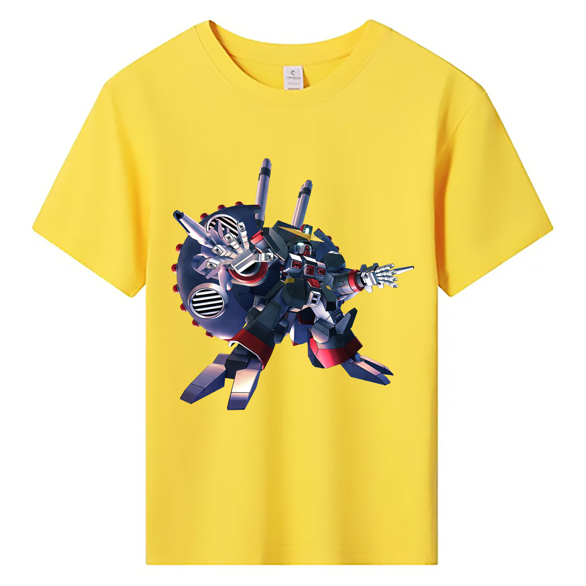 （画像用） 機動戦士ガンダム Mobile Suit Gundam 綿100％キッズTシャツ（フロントプリント）
