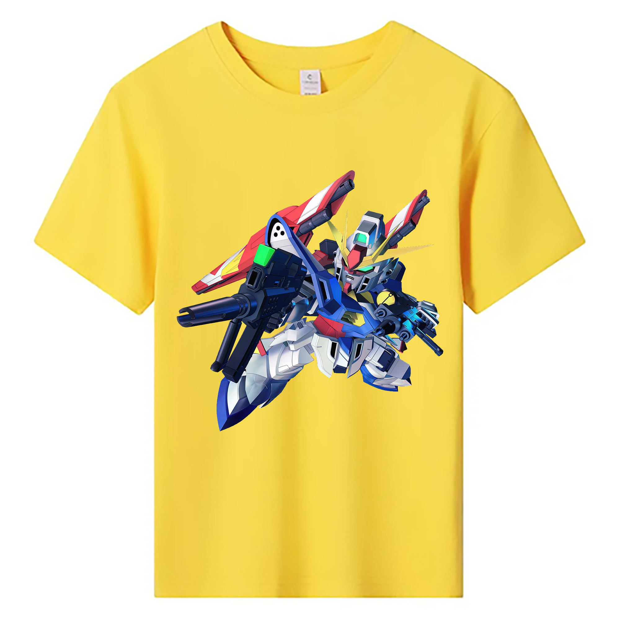 （画像用） 機動戦士ガンダム Mobile Suit Gundam 綿100％キッズTシャツ（フロントプリント）