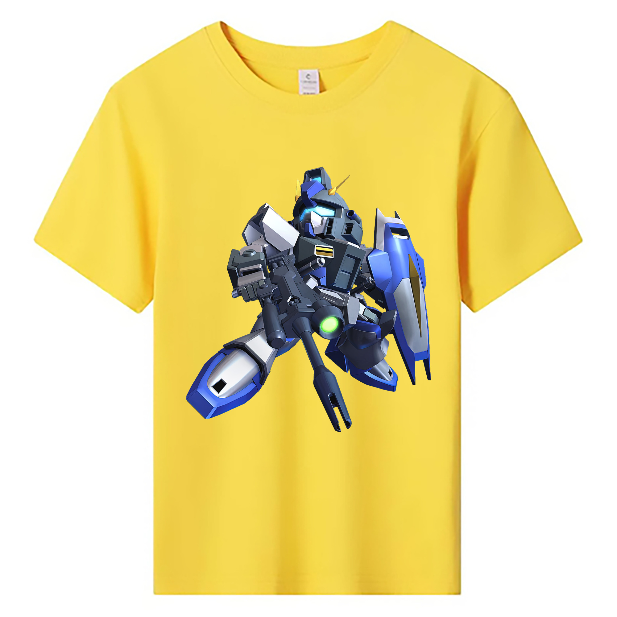 （画像用） 機動戦士ガンダム Mobile Suit Gundam 綿100％キッズTシャツ（フロントプリント）