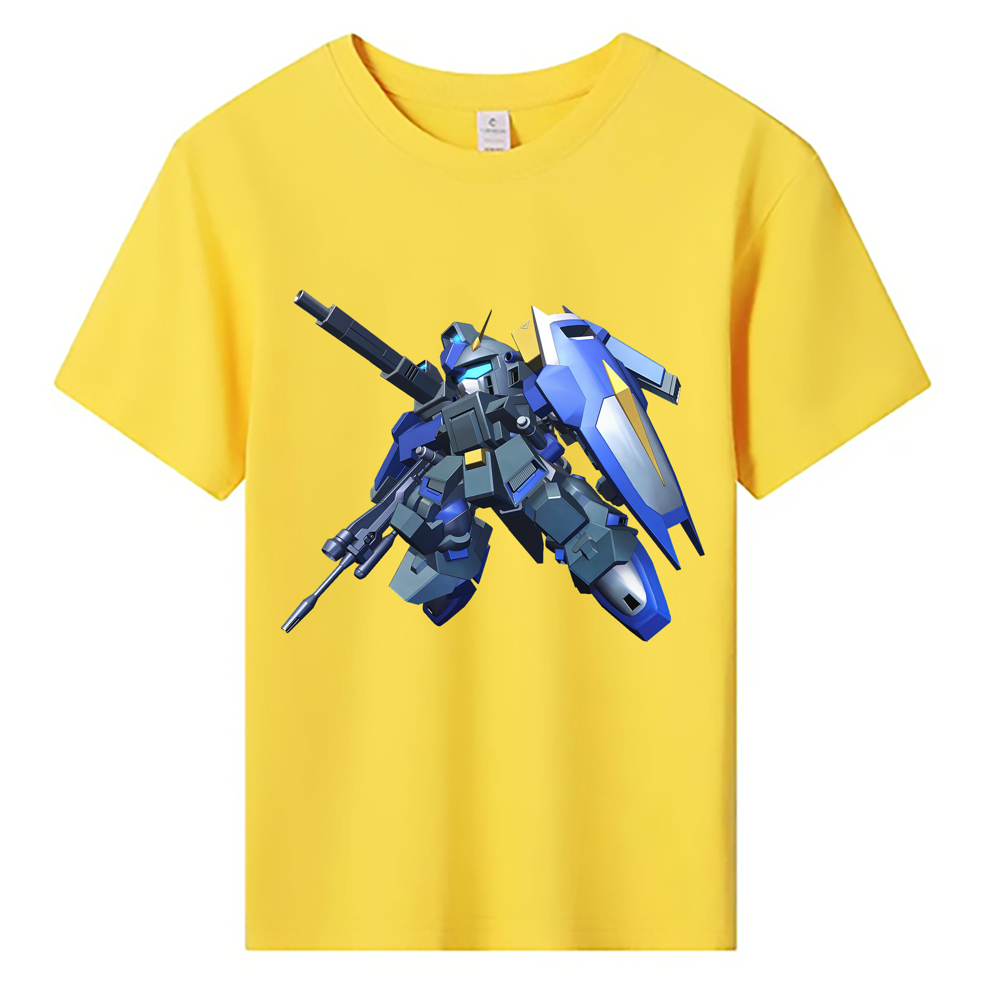 （画像用） 機動戦士ガンダム Mobile Suit Gundam 綿100％キッズTシャツ（フロントプリント）