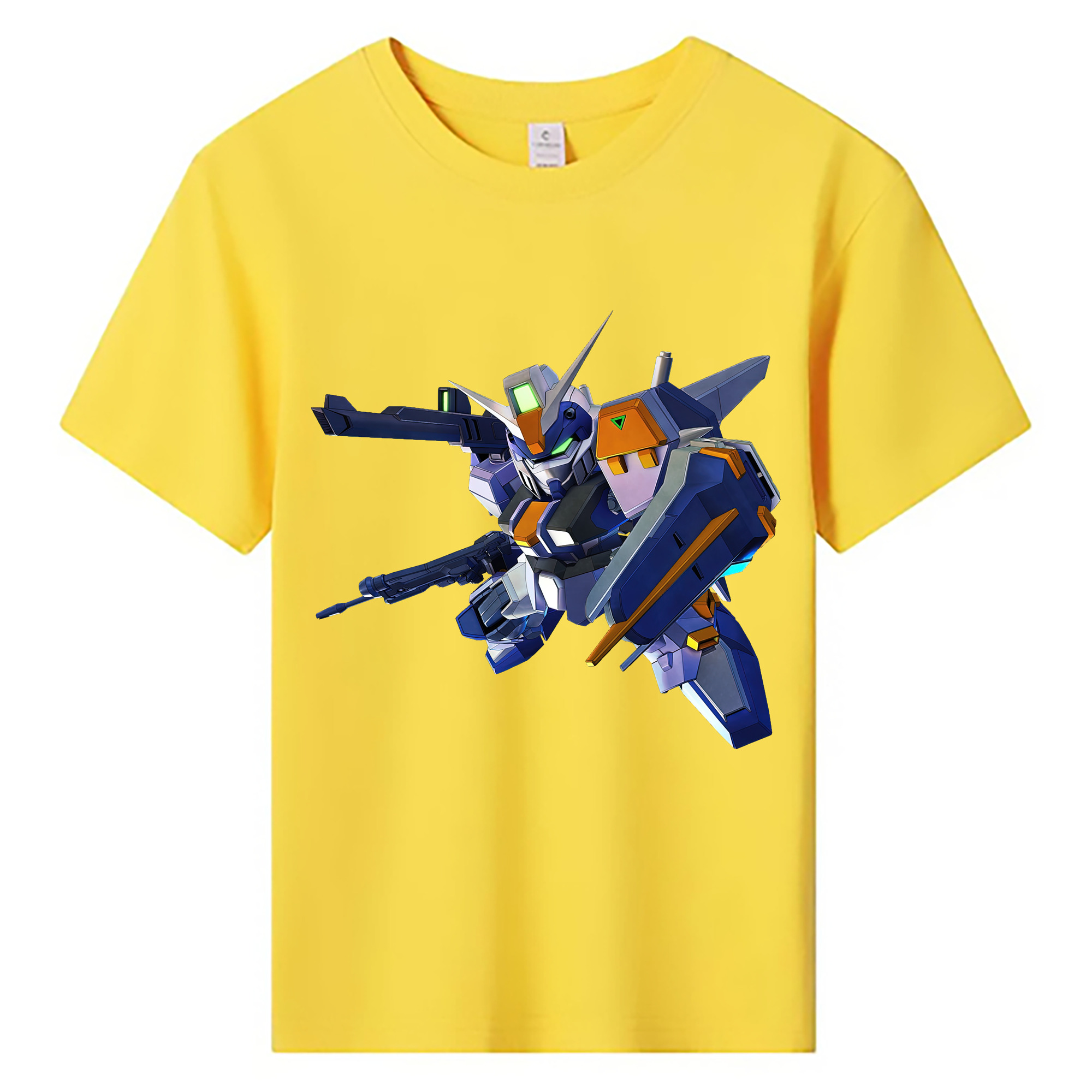 （画像用） 機動戦士ガンダム Mobile Suit Gundam 綿100％キッズTシャツ（フロントプリント）