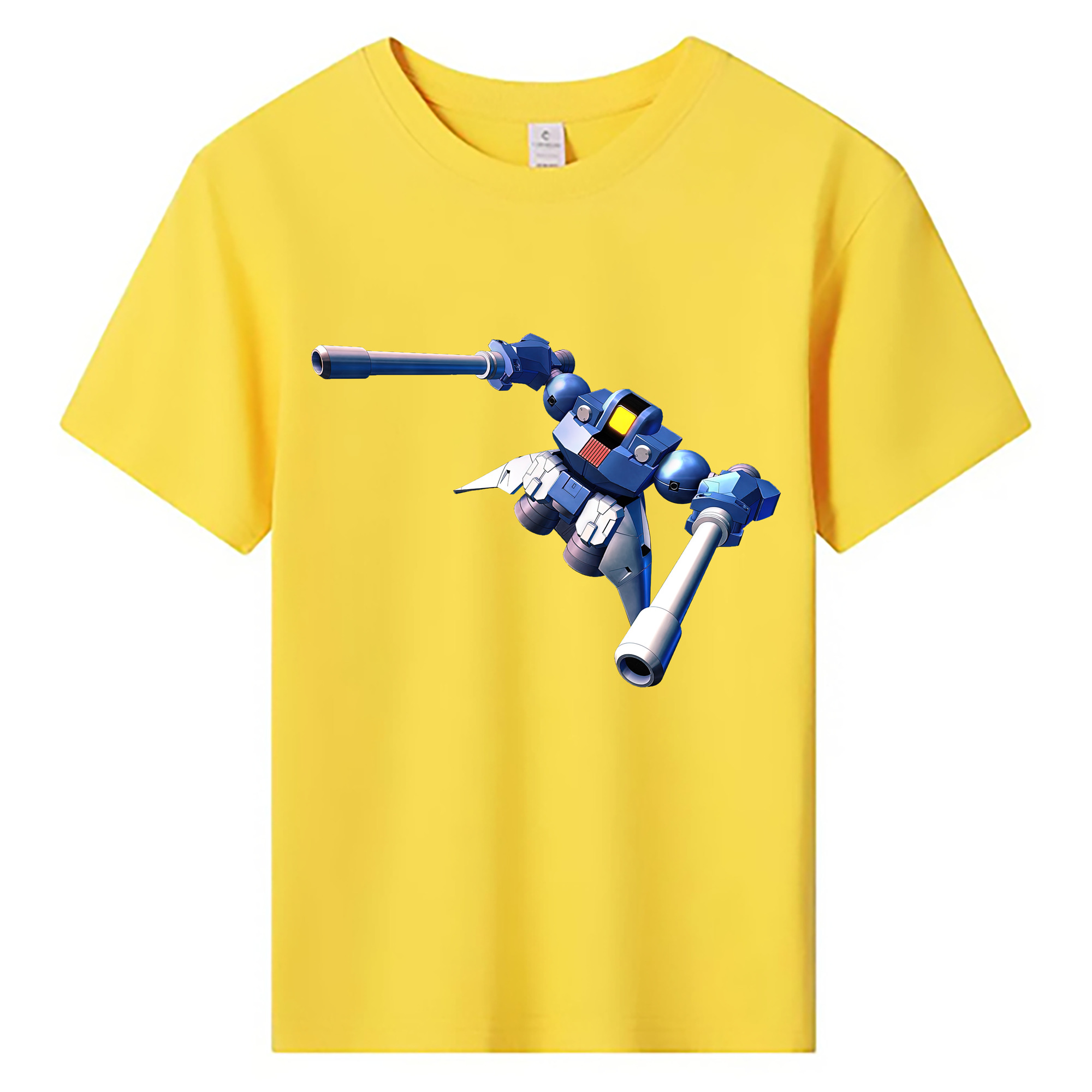 （画像用） 機動戦士ガンダム Mobile Suit Gundam 綿100％キッズTシャツ（フロントプリント）
