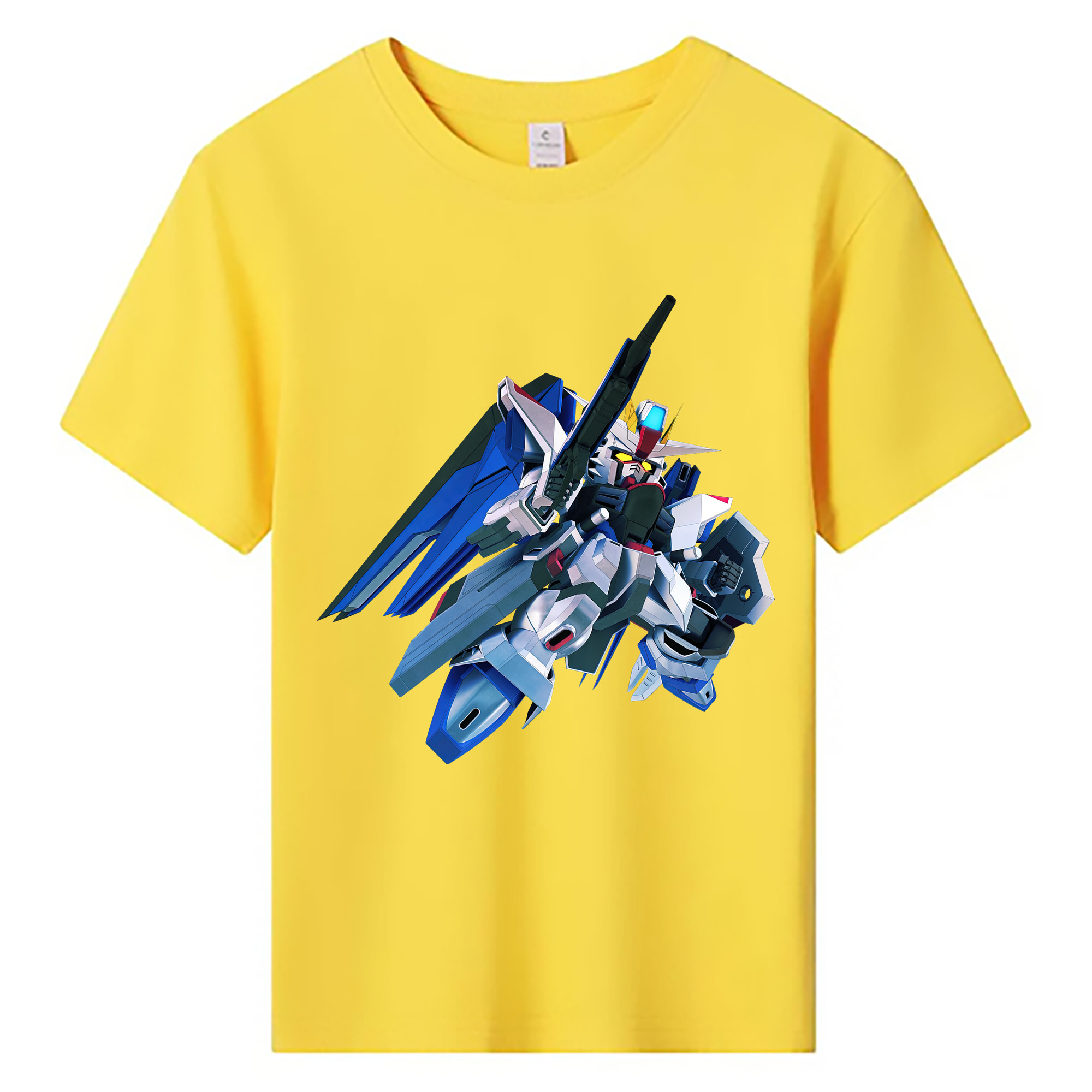 （画像用） 機動戦士ガンダム Mobile Suit Gundam 綿100％キッズTシャツ（フロントプリント）