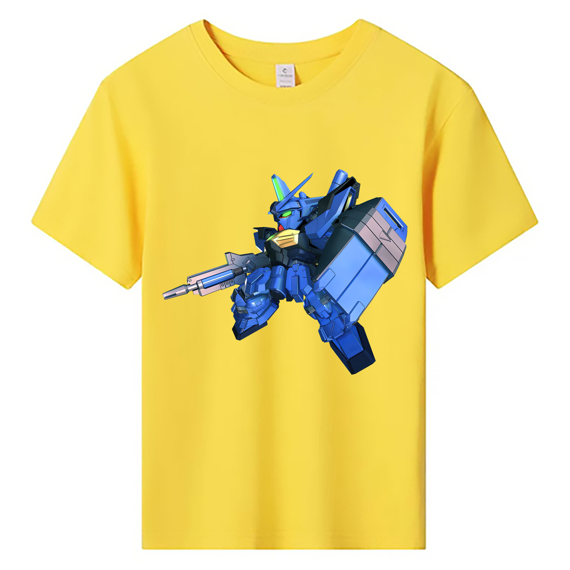 （画像用） 機動戦士ガンダム Mobile Suit Gundam 綿100％キッズTシャツ（フロントプリント）