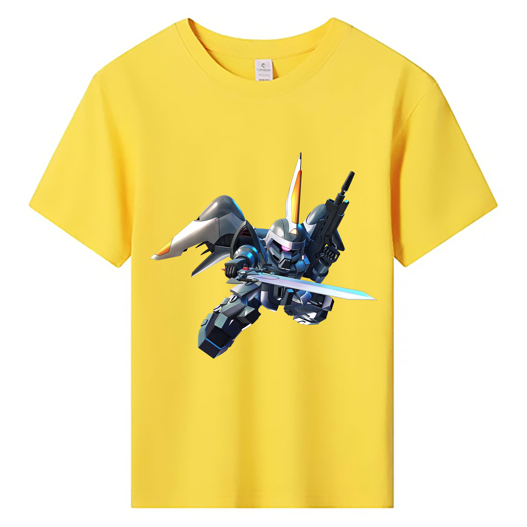 （画像用） 機動戦士ガンダム Mobile Suit Gundam 綿100％キッズTシャツ（フロントプリント）