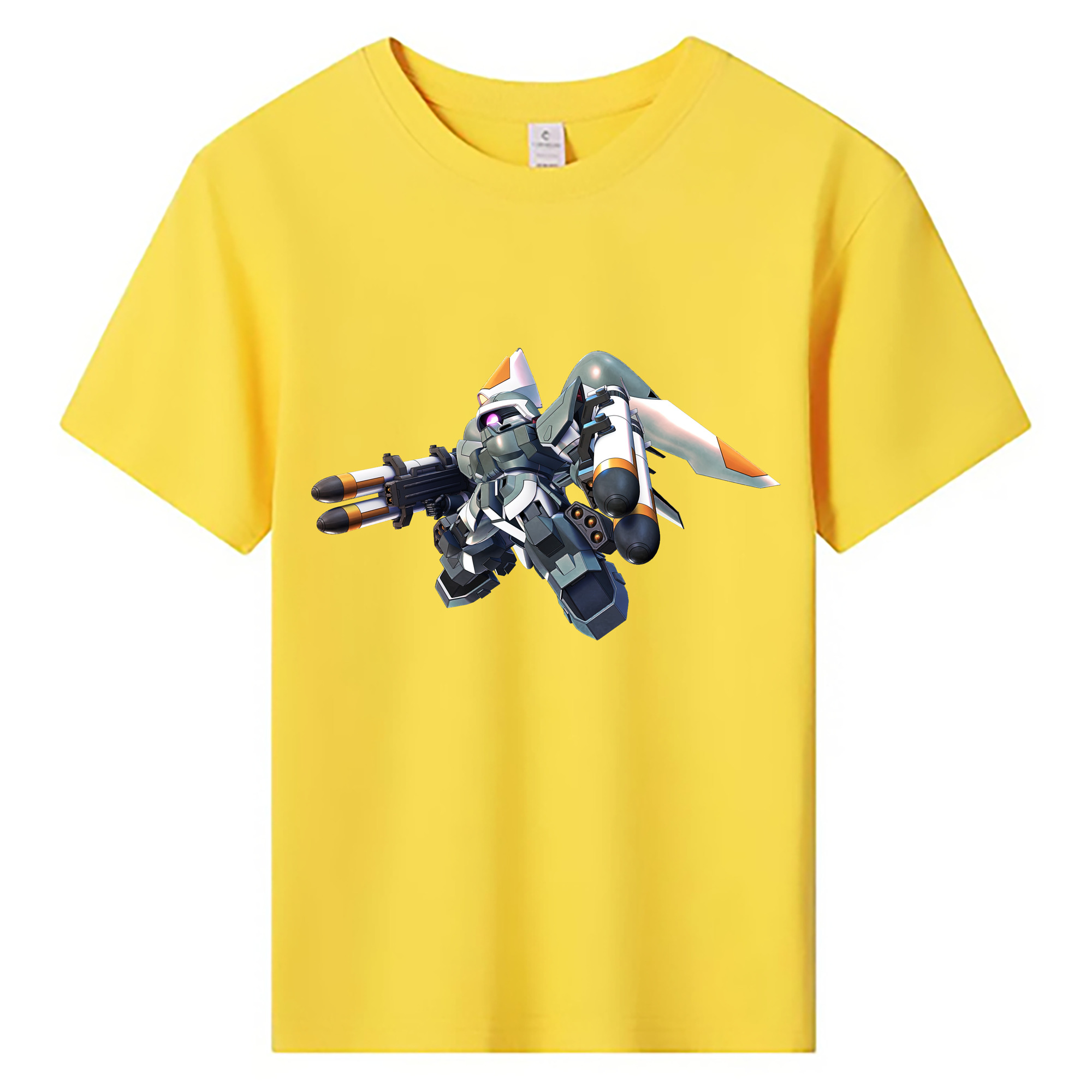 （画像用） 機動戦士ガンダム Mobile Suit Gundam 綿100％キッズTシャツ（フロントプリント）