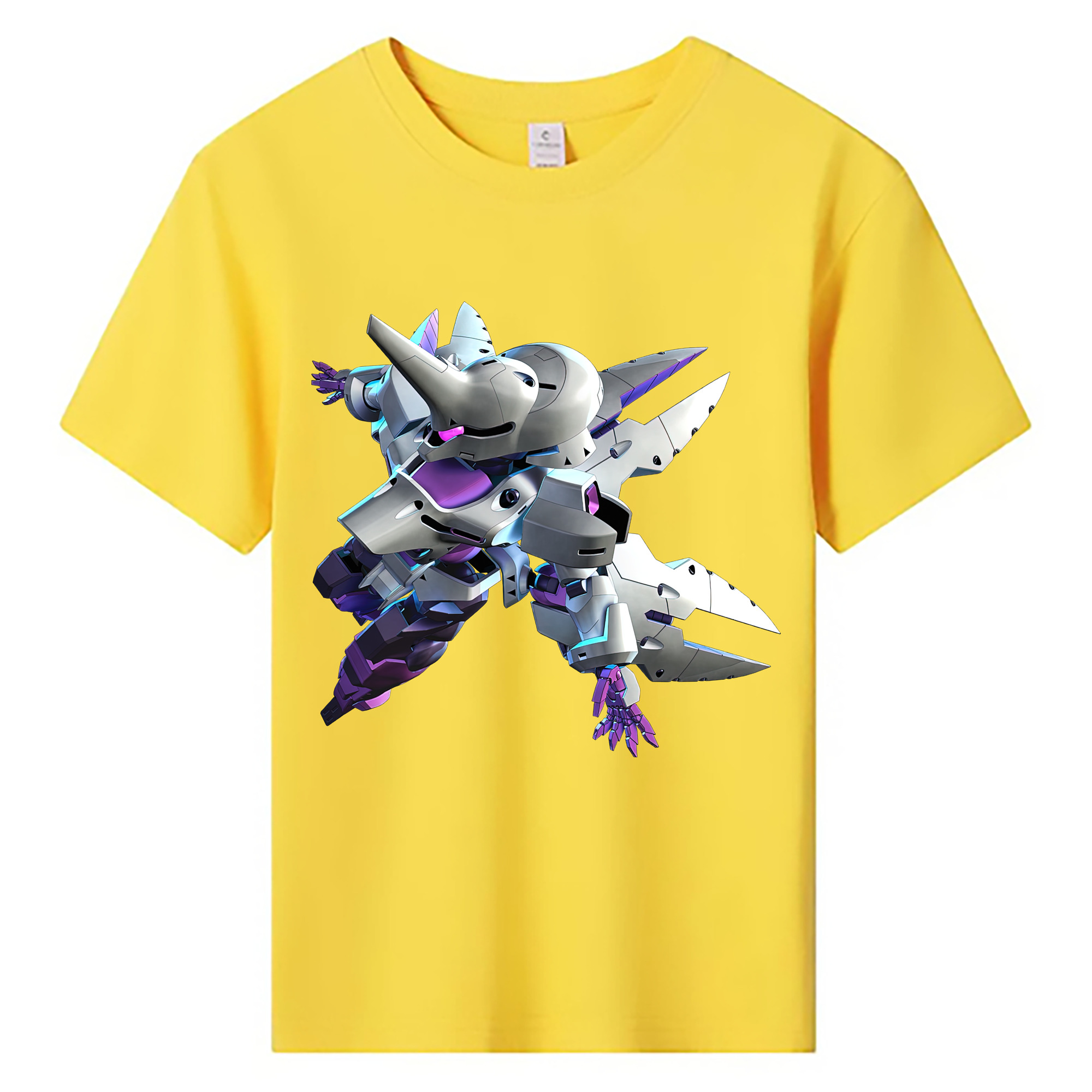 （画像用） 機動戦士ガンダム Mobile Suit Gundam 綿100％キッズTシャツ（フロントプリント）